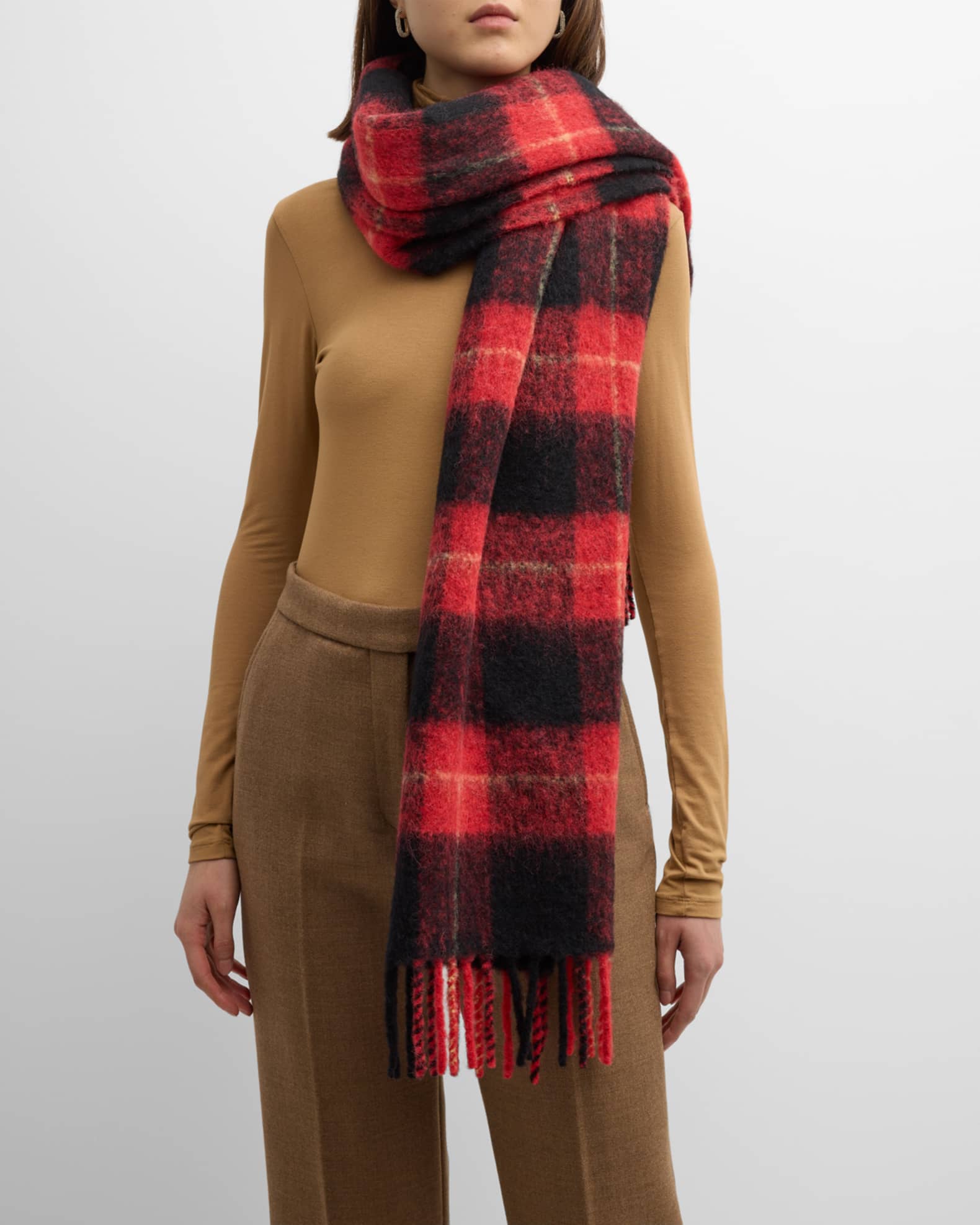 Tartan deals check scarf