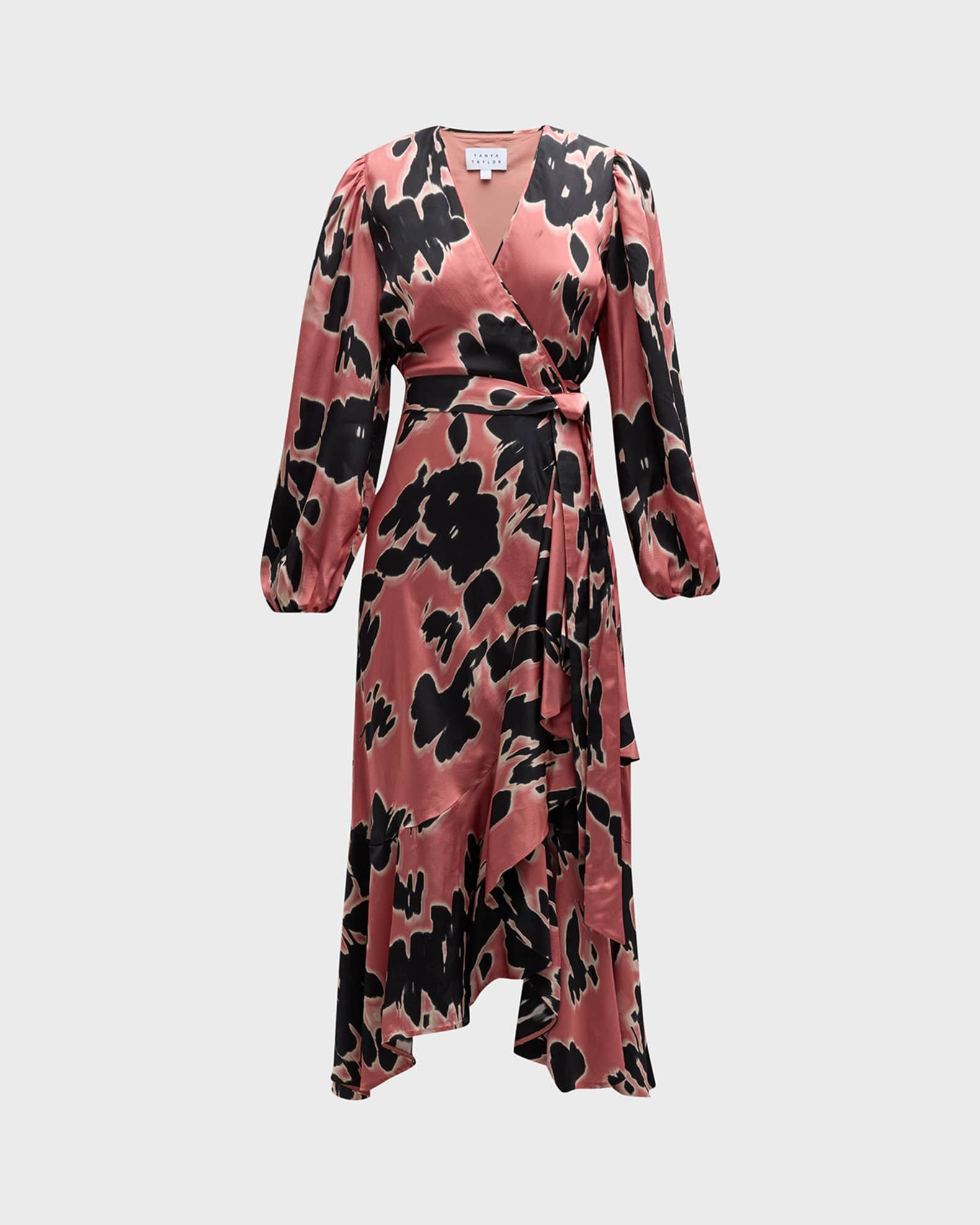 Tanya Taylor | Blaire Dress | Cream Multicolor Floral Midi Dress - 18