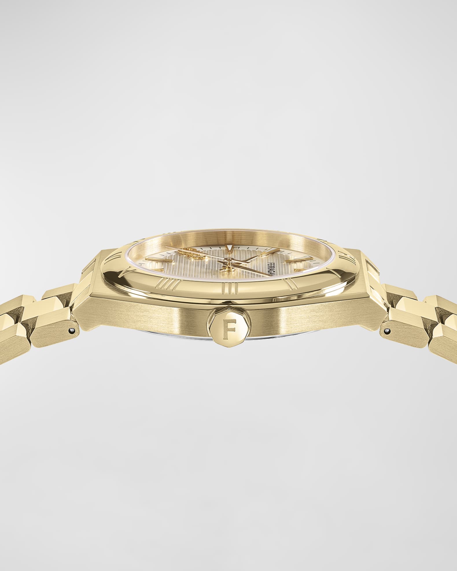 Ferragamo Men's 40mm Vega Upper East Watch with Bracelet