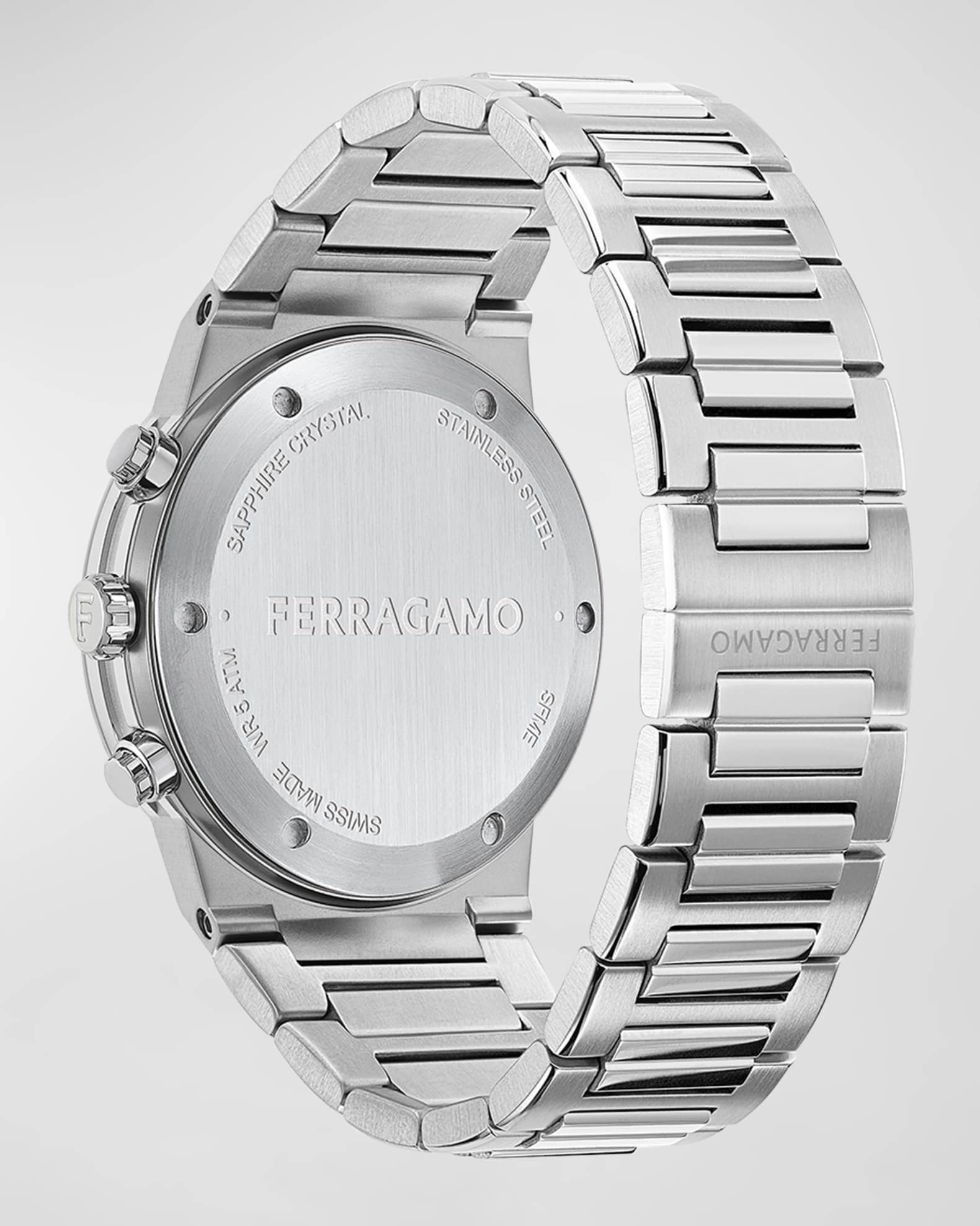 特価！Ferragamo メンズ 41mm Silver1898 Slim Watch Amazon.com: Ferragamo 1898 Slim Collection Luxury Mens Watch