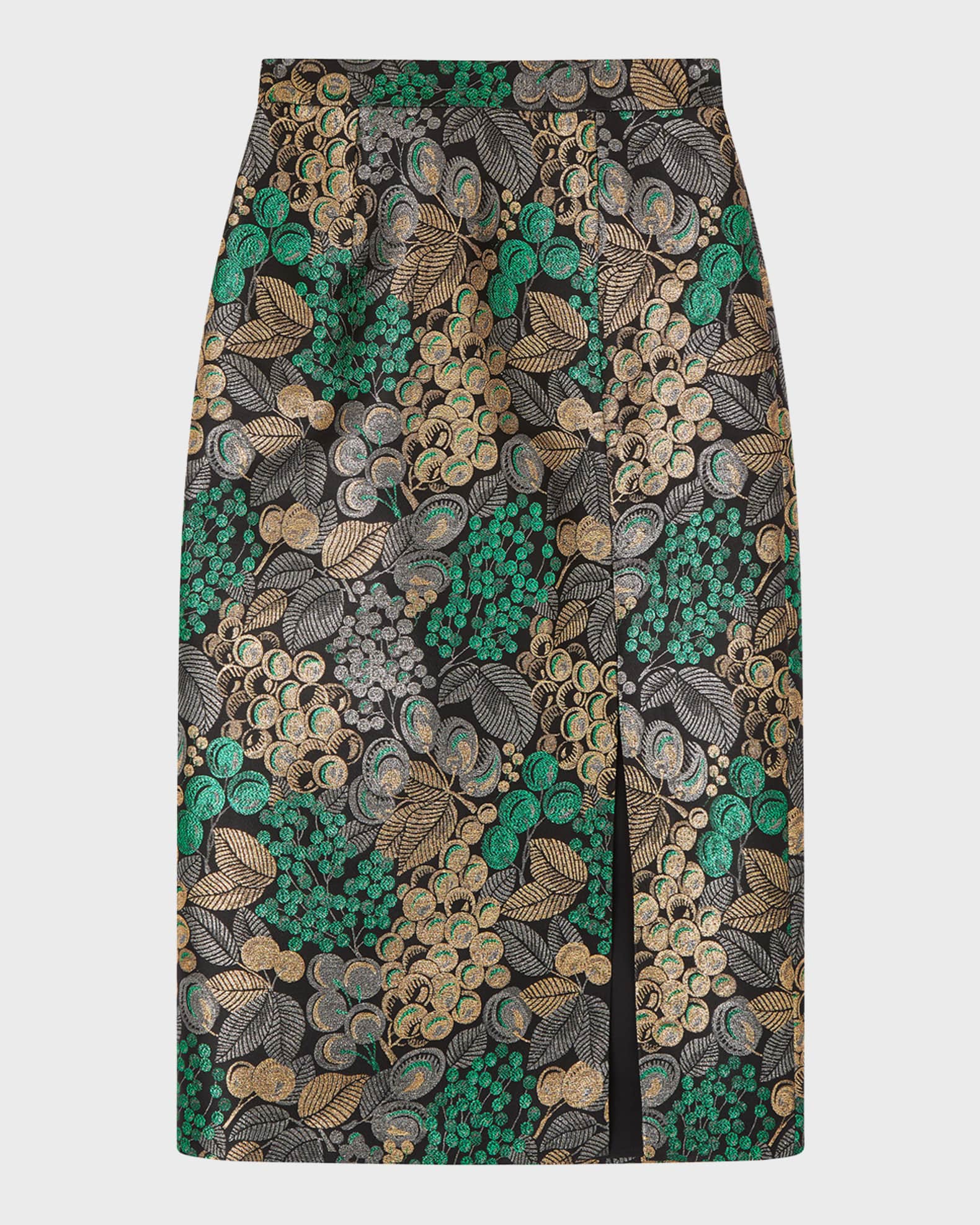 louren lakeside jacquard pencil skirt | camillevieraservices.com