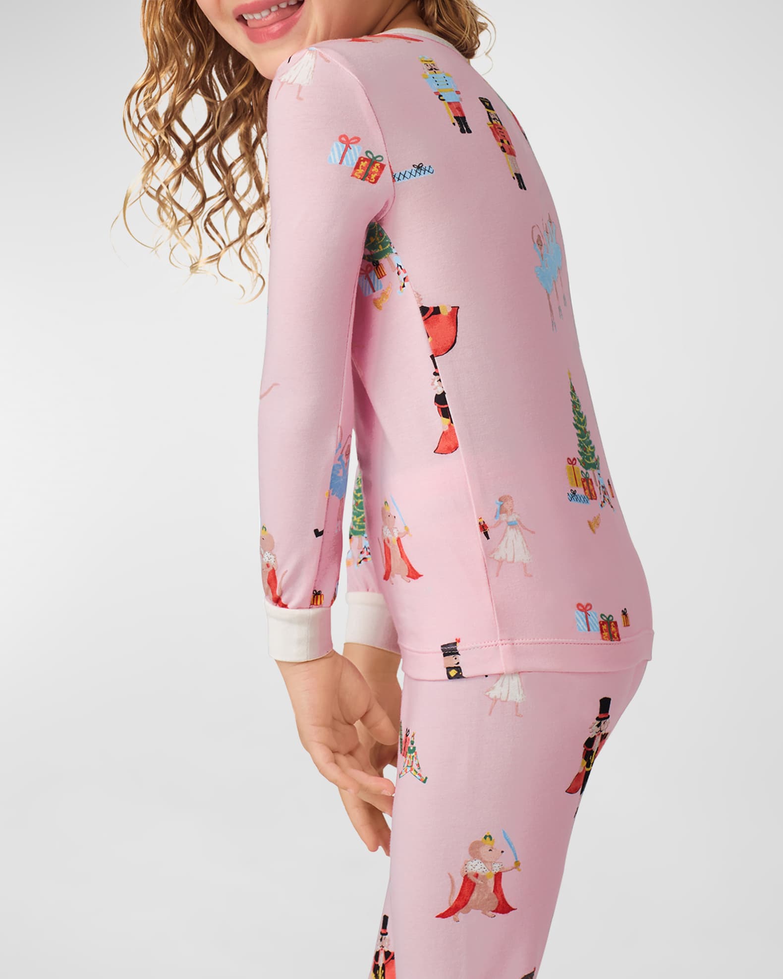 BedHead Pajamas Girl's NutcrackerPrint Pajamas, Size 212 Neiman Marcus