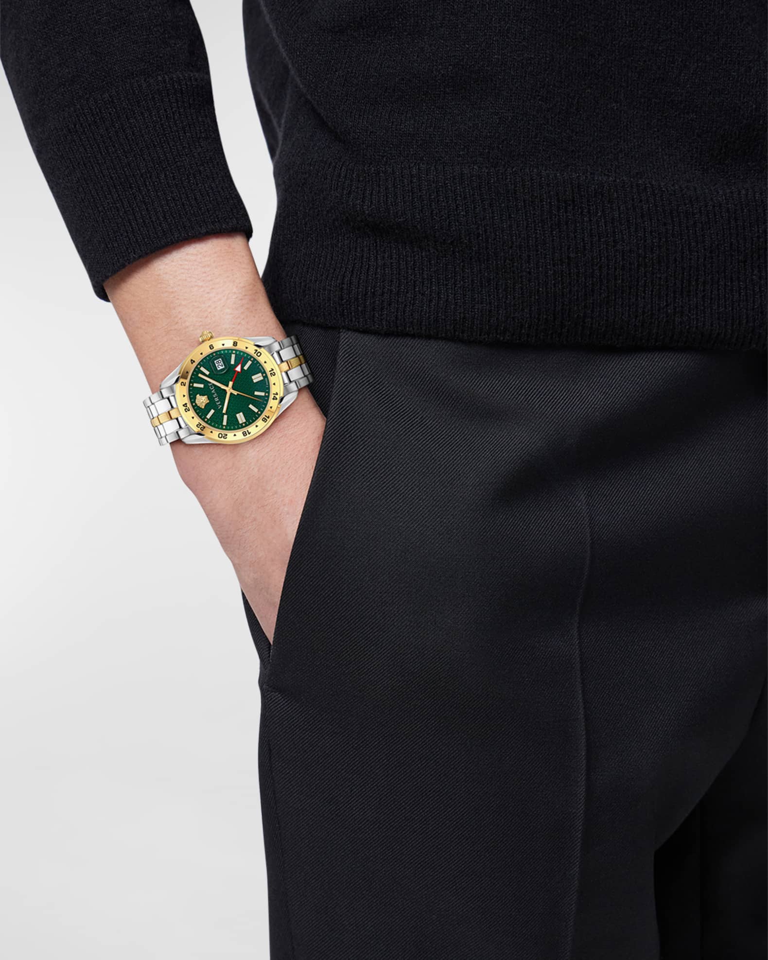 腕時計その他 Versace Greca Time Bracelet Watch Versace Mens Greca Time Watches | Direct Luxury