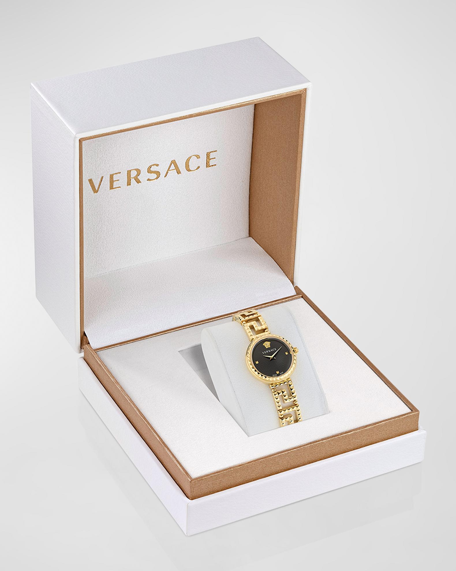 Versace Golden Ladies Bracelet Watch! New With Box Embrace timeless luxury with the Versace Réve Rose Gold  main image 2