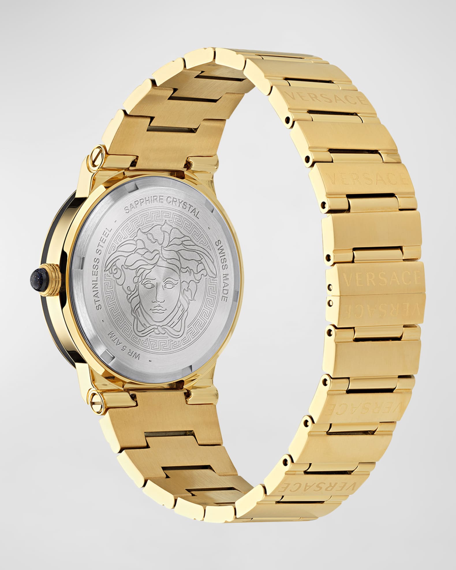 Versace gold plated watch on sale