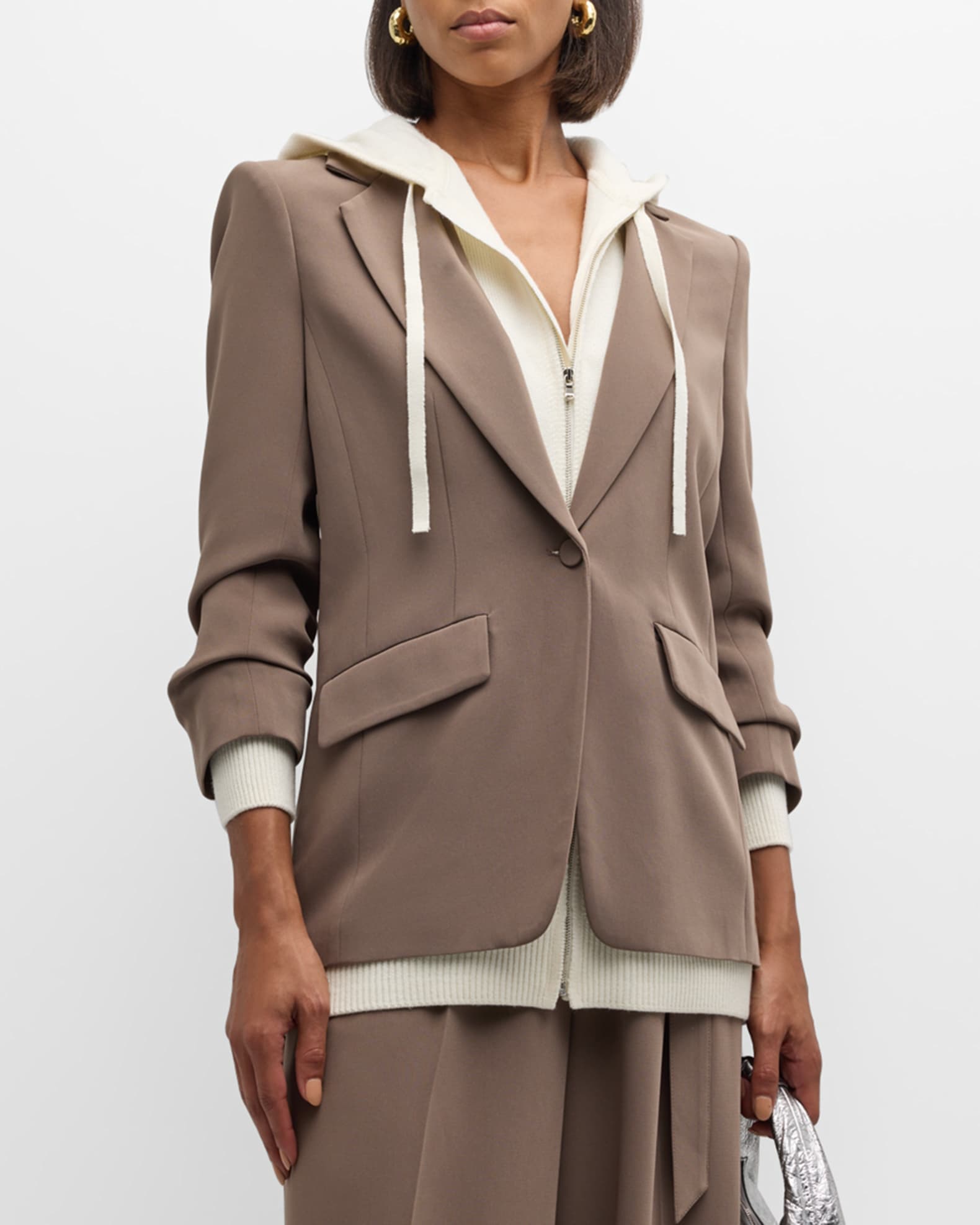 Sweatshirt blazer womens store