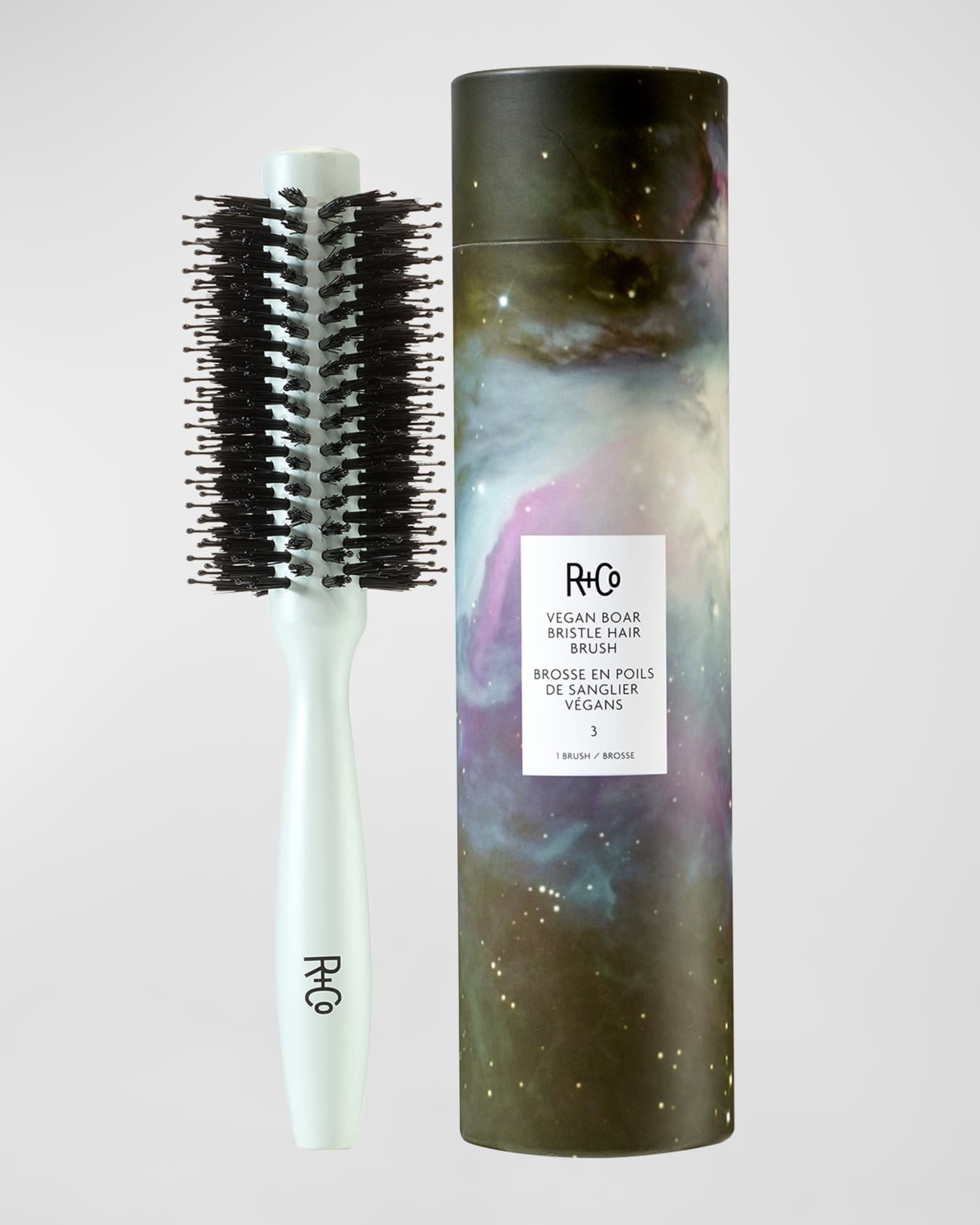 Medium Vegan Round Hair Brush, 58mm 1