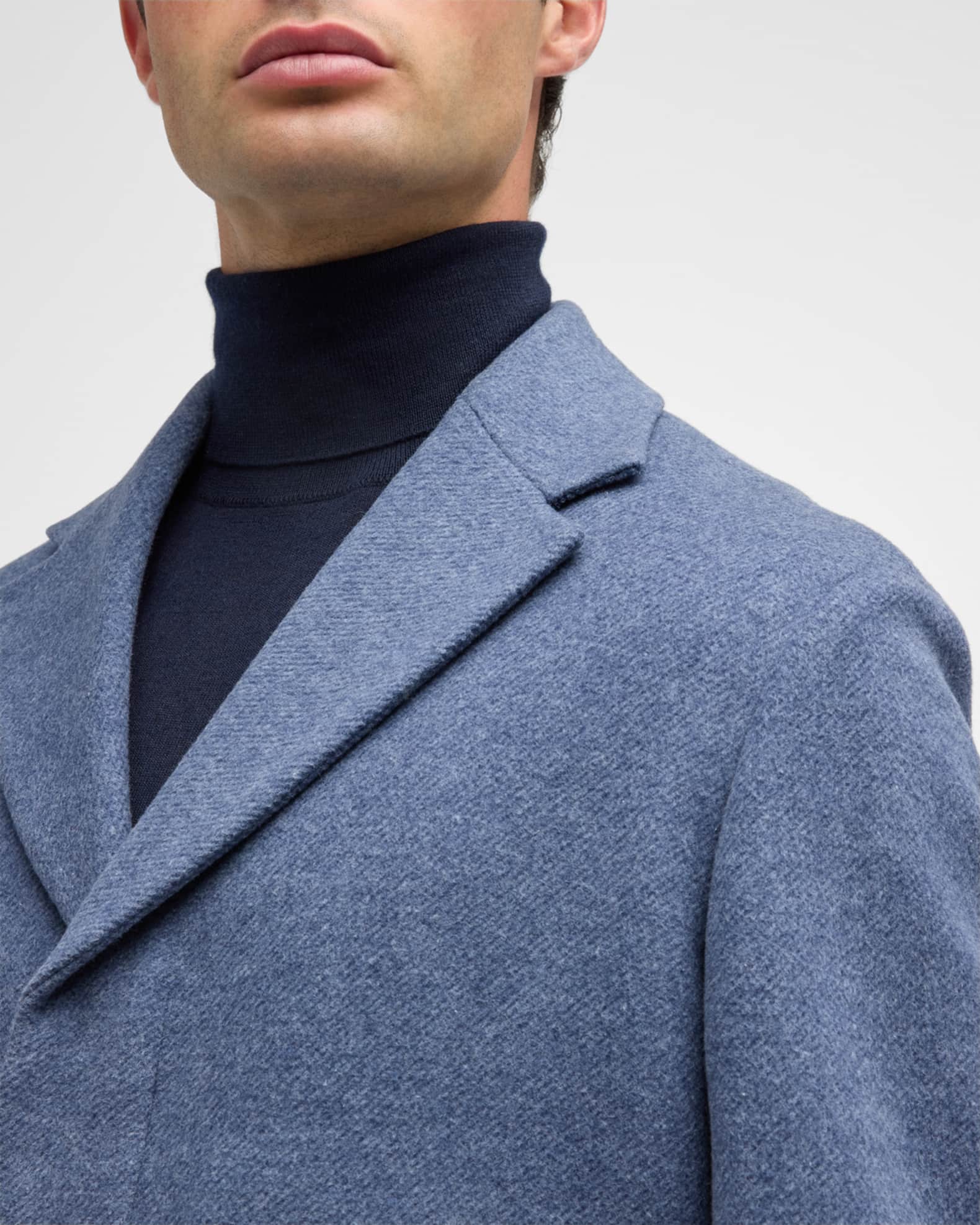 Men s Mercer Classic Wool Blend Topcoat