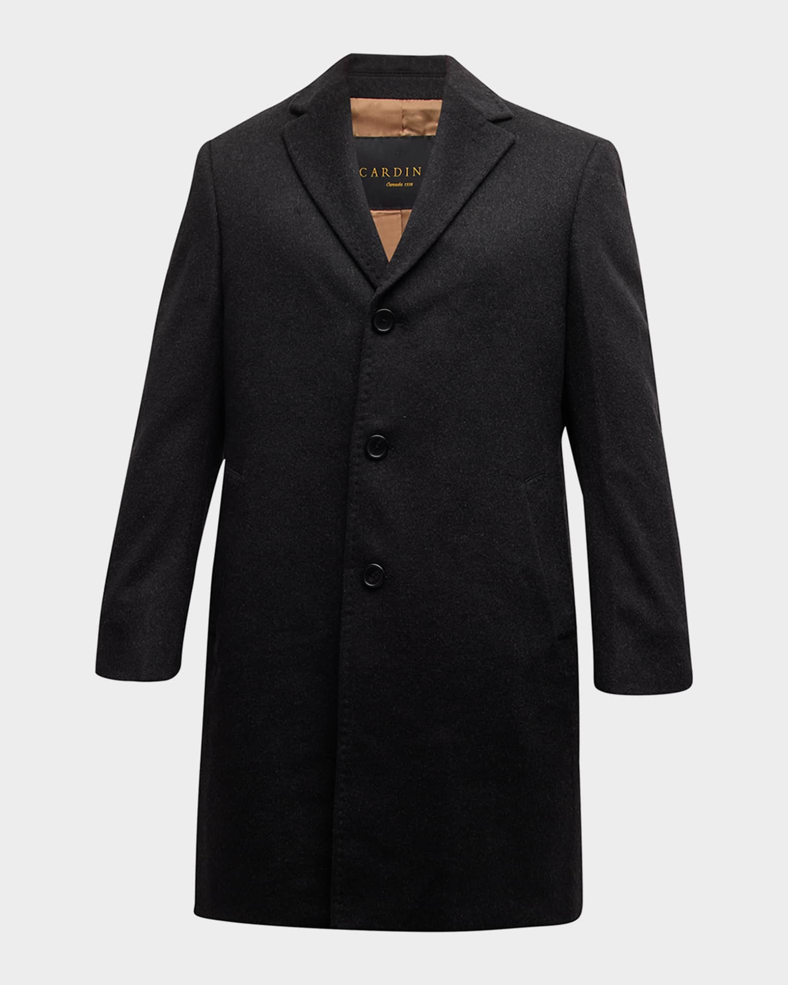 Cardinal of Canada Men's St-Pierre Cashmere Topcoat | Neiman Marcus