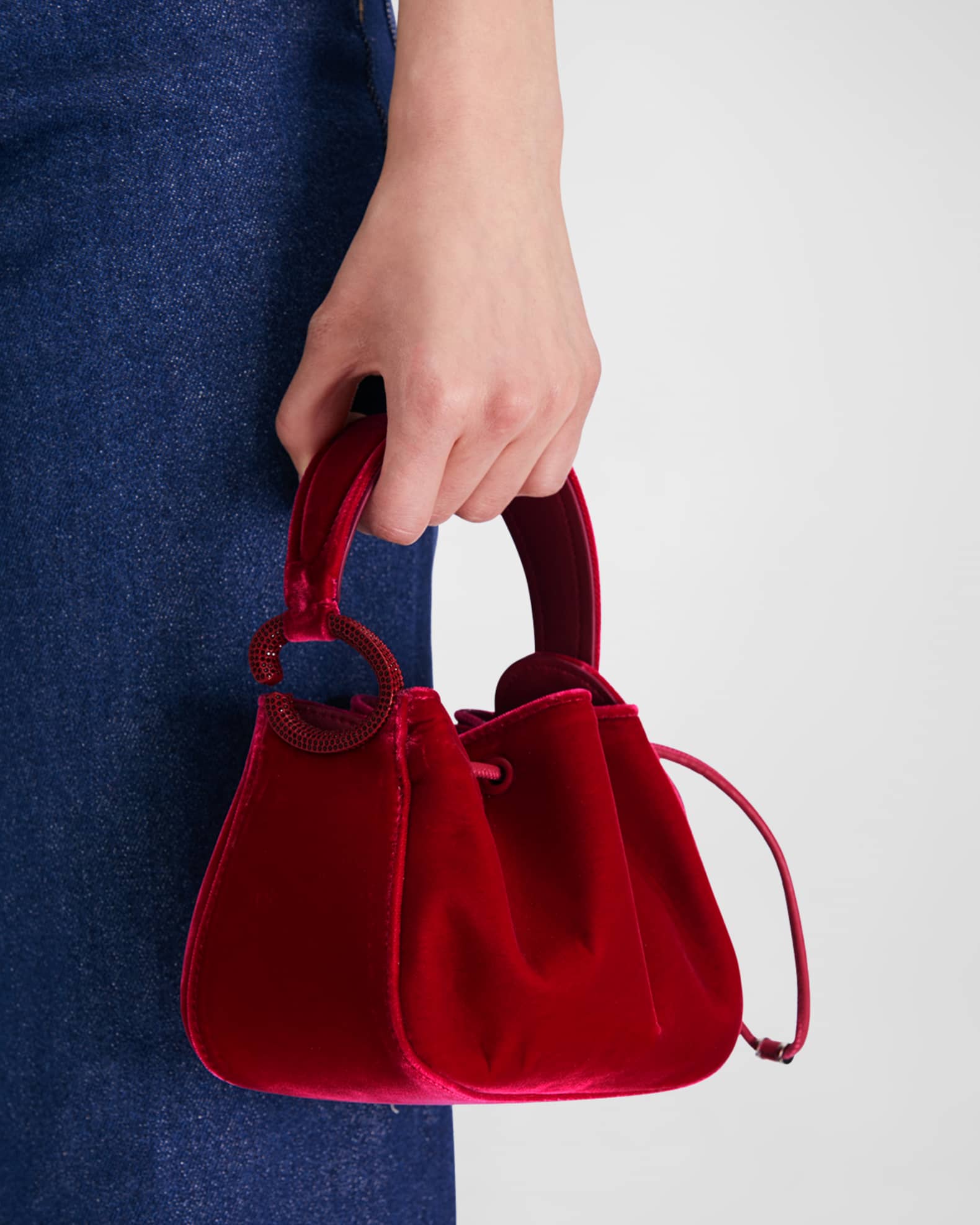 O bag velvet online