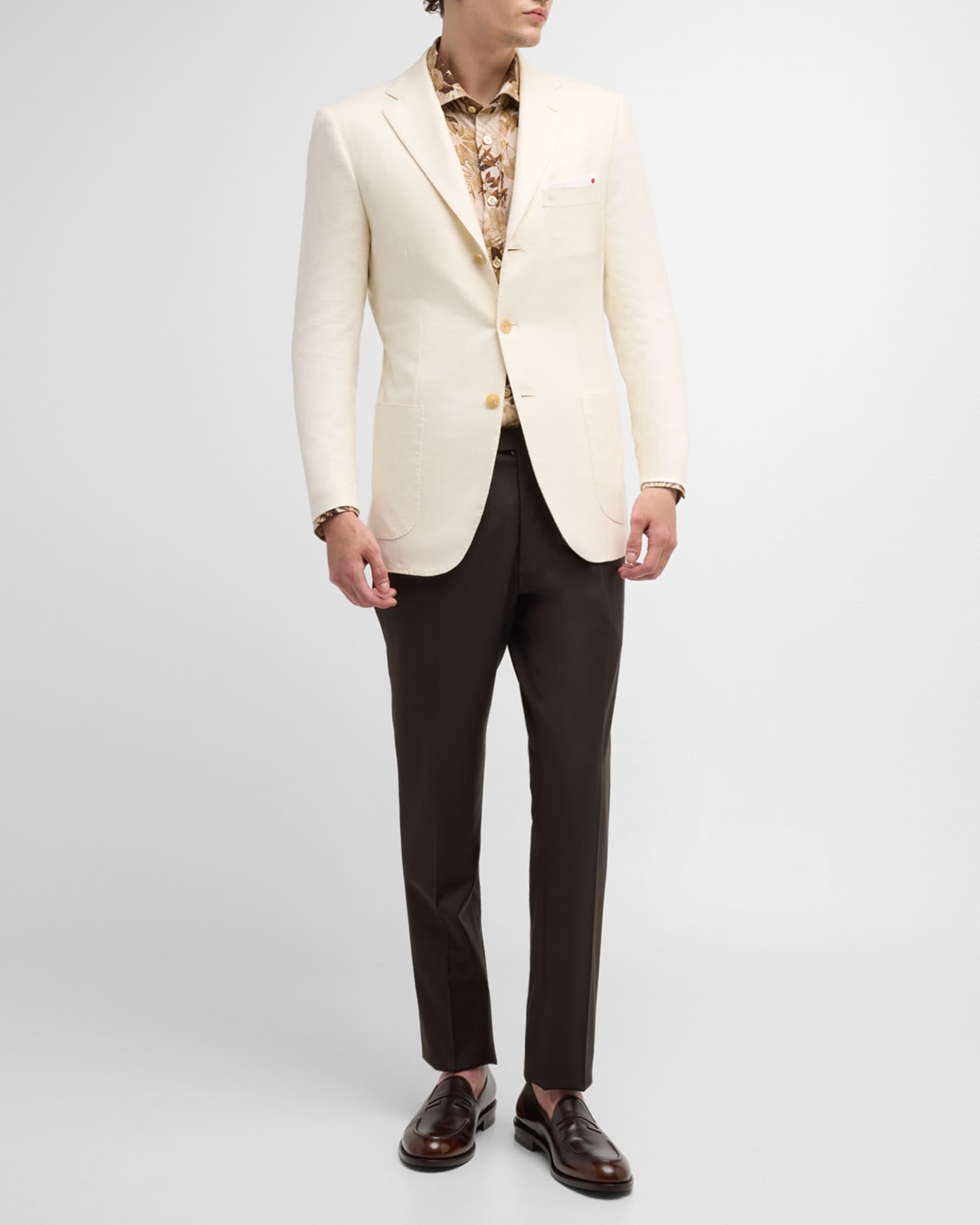 Men's cotton twill blazer store