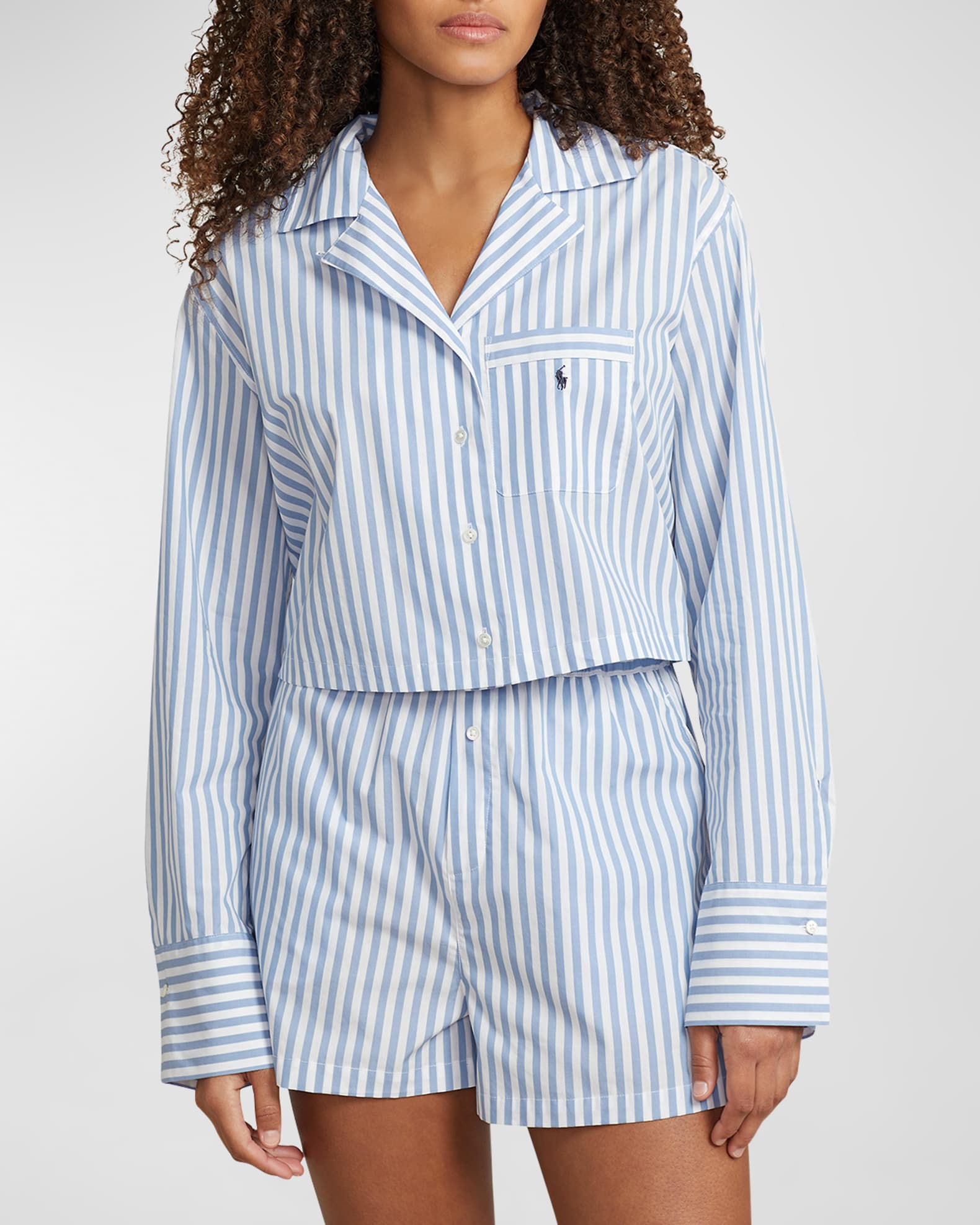 Polo Ralph Lauren Woven Stripe Pajama Set