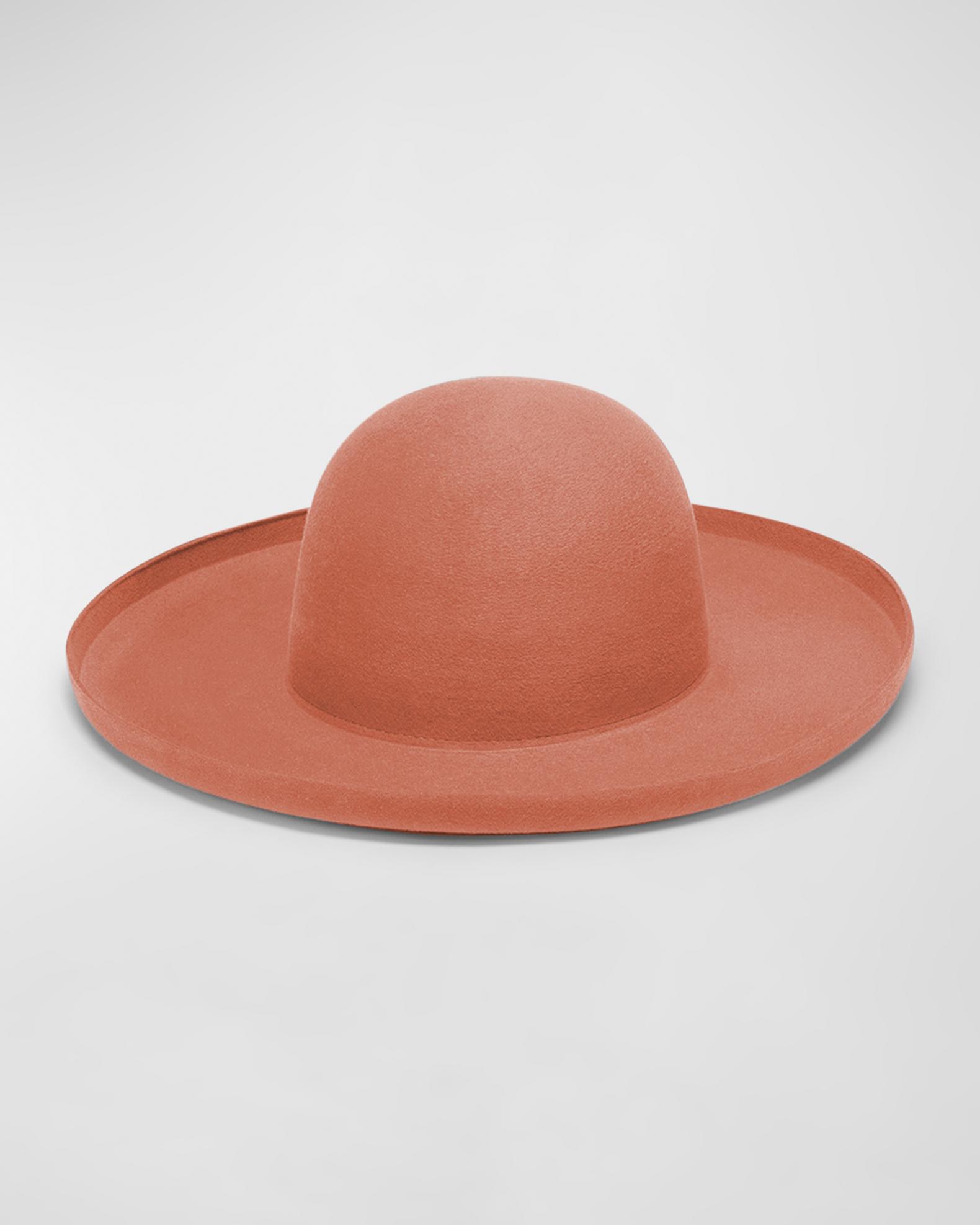 Barbisio Amos Felt Large-Brim Hat | Neiman Marcus