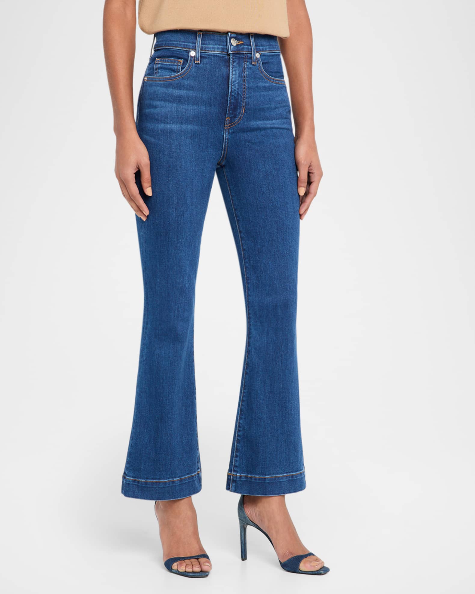 Carson Ankle Flare Jeans