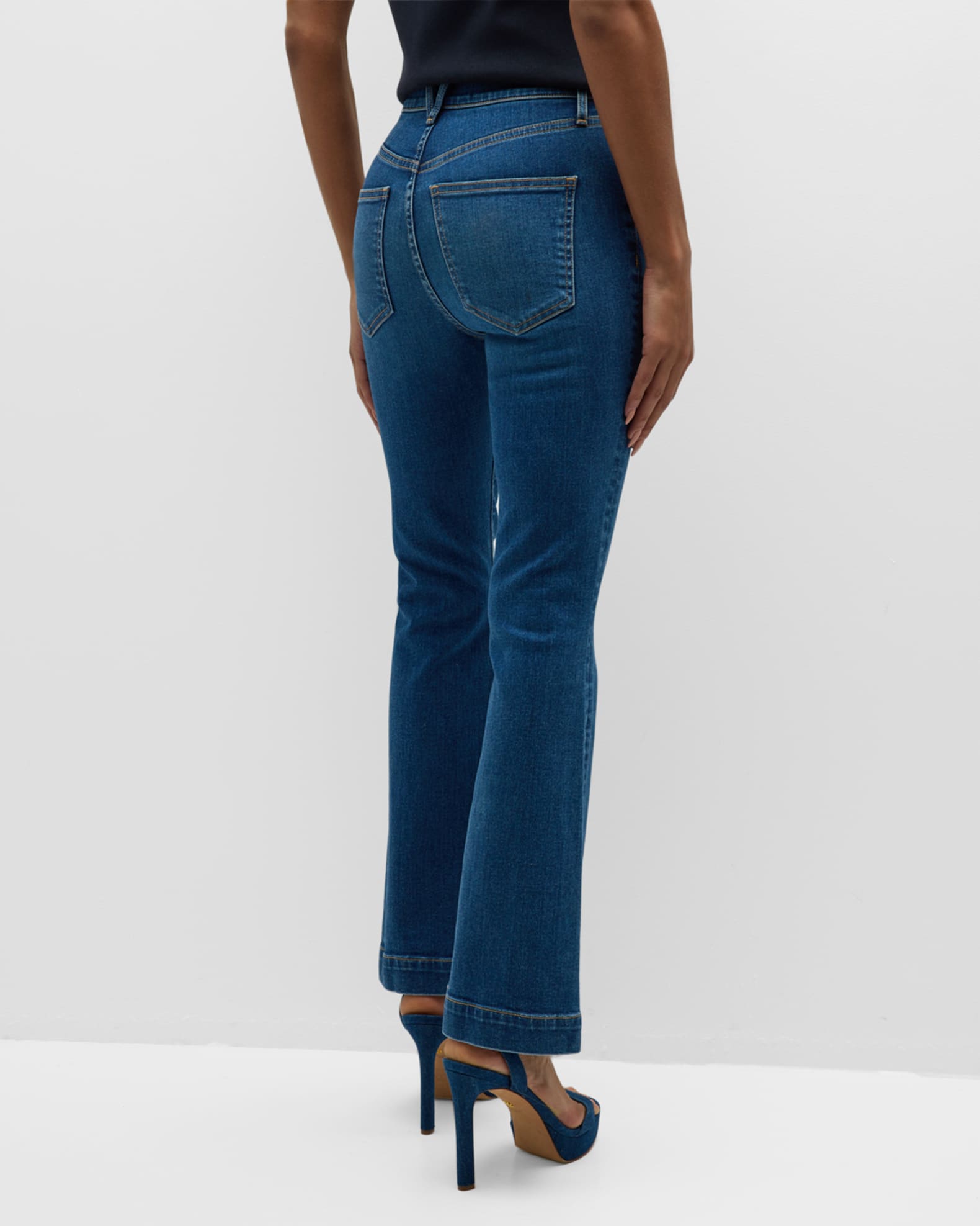 Carson Ankle Flare Jeans