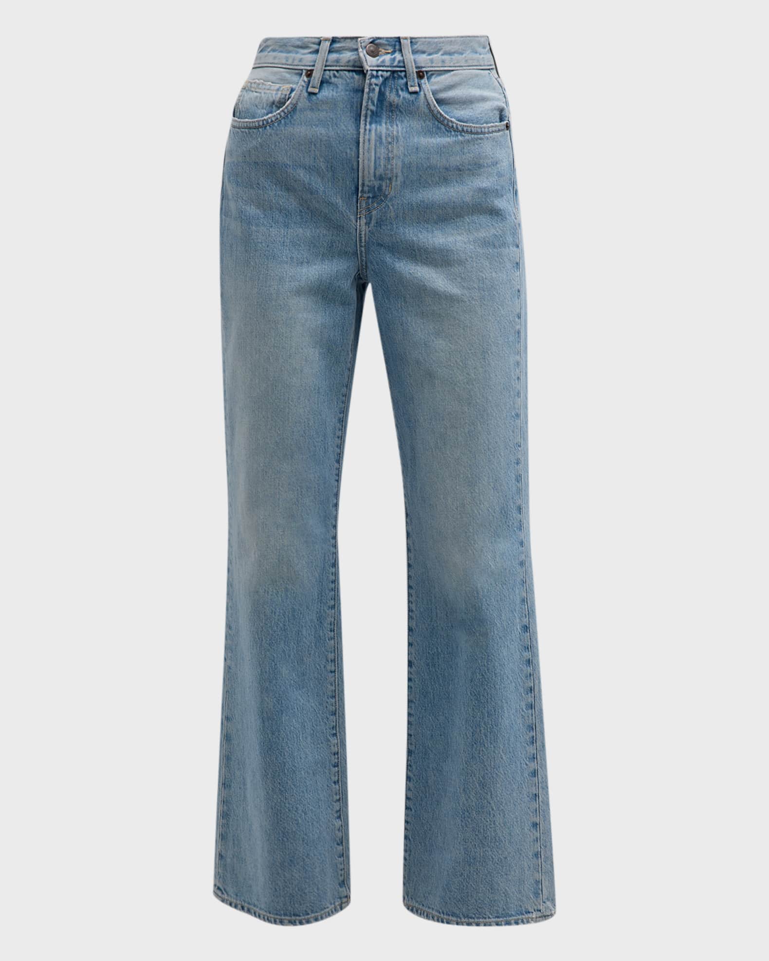 Veronica Beard Crosbie Wide-Leg Jeans