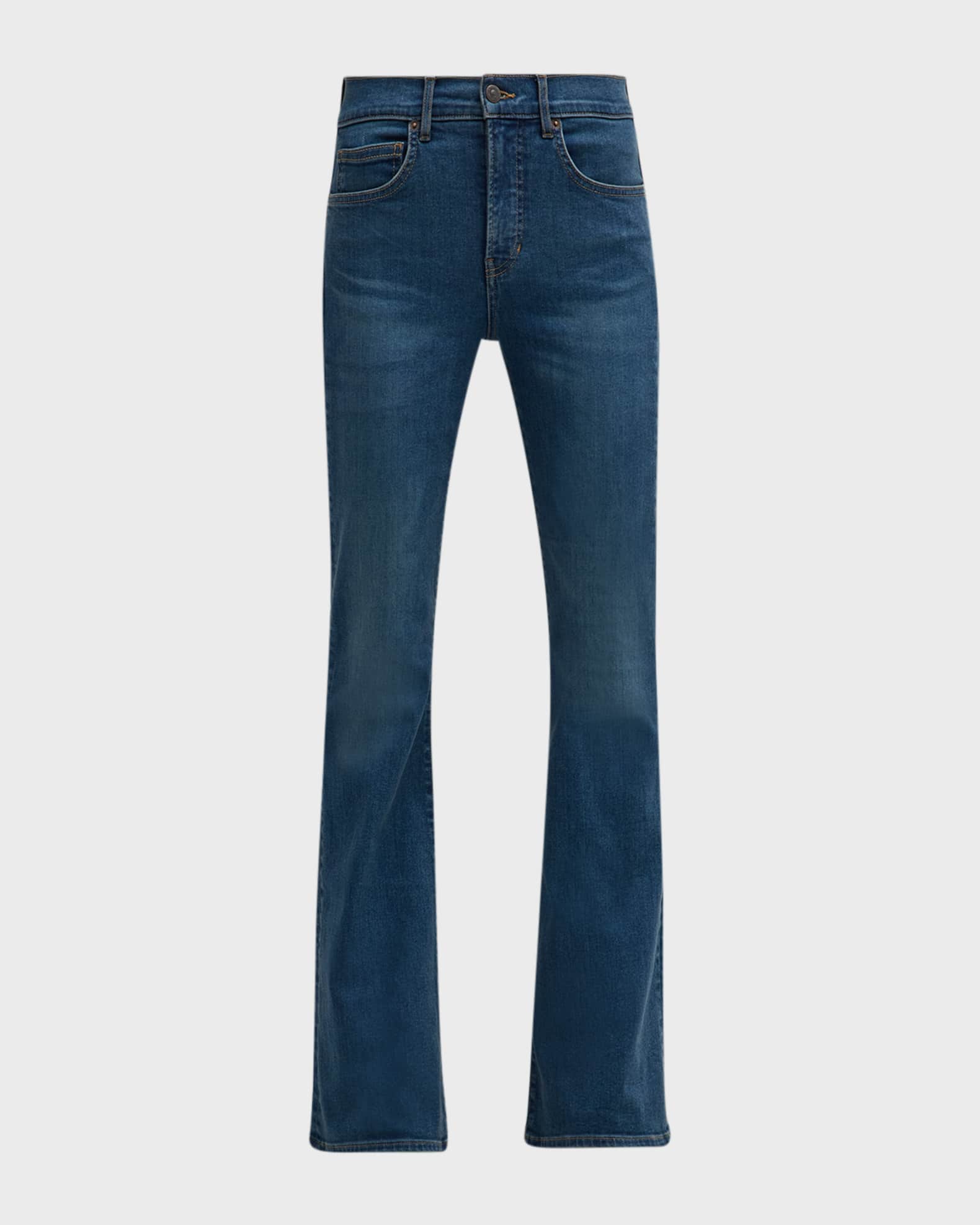 Veronica Beard Beverly High-Rise Skinny Flare Jeans