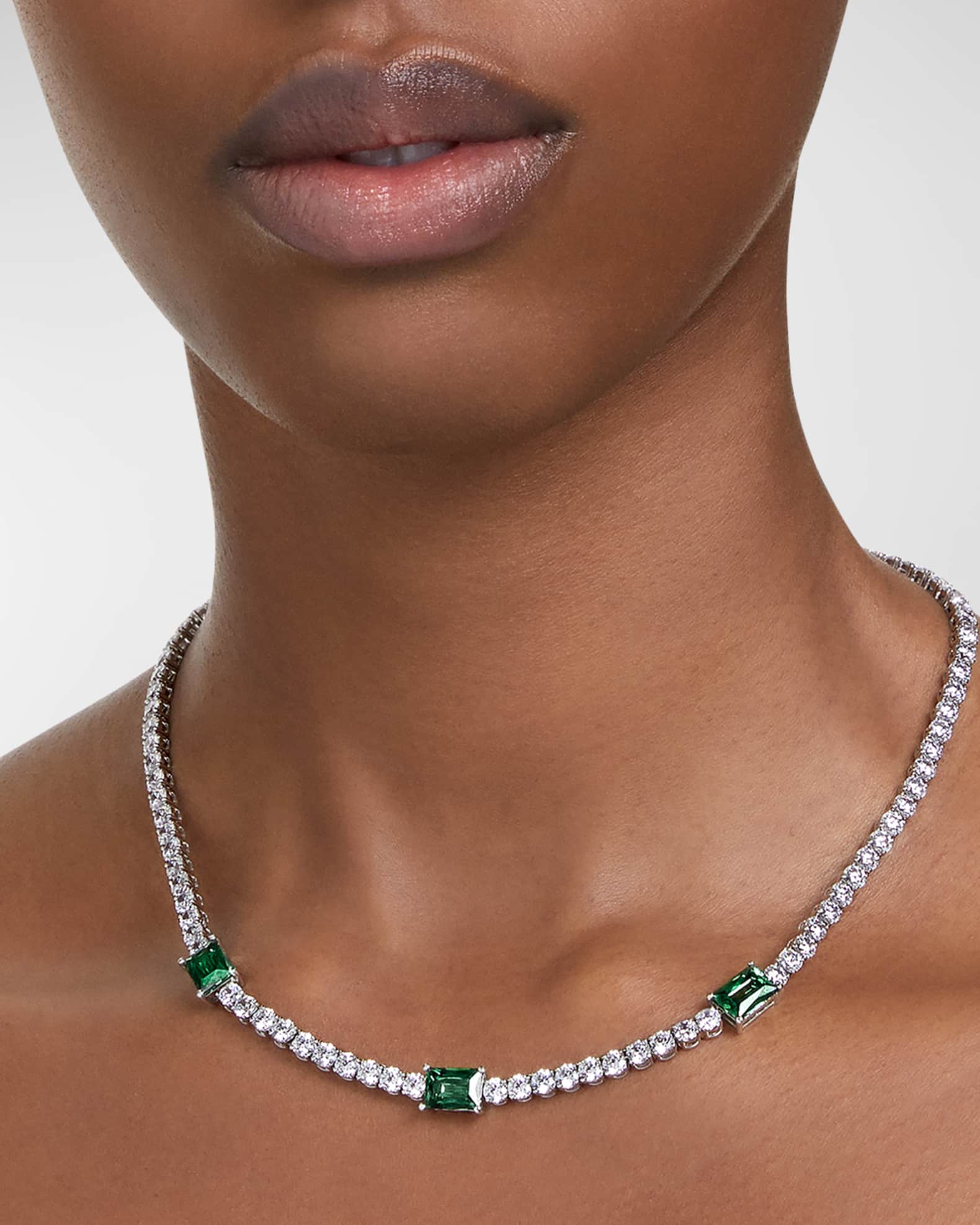 Swarovski crystal tennis necklace new arrivals