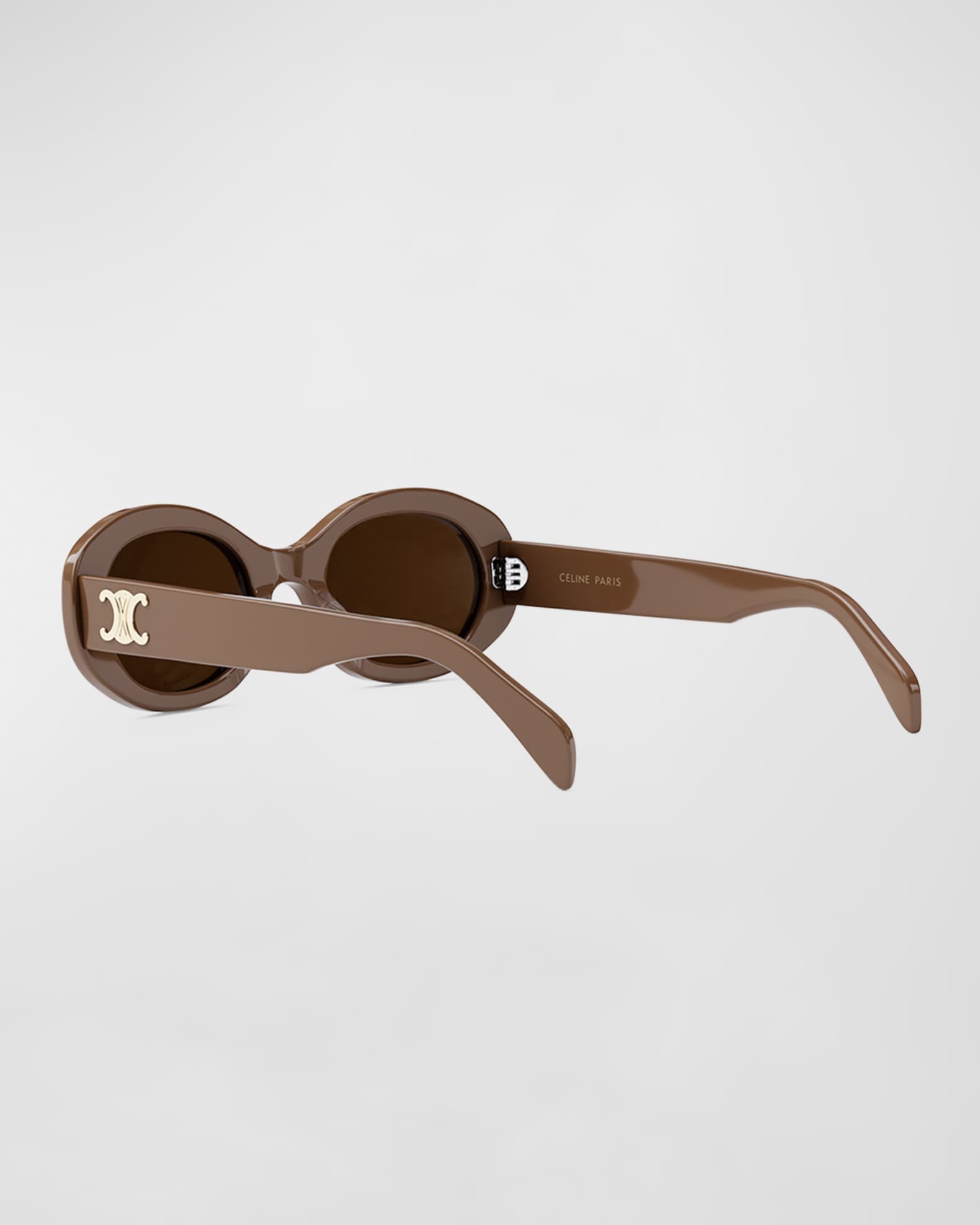 Celine Women's Triomphe XL Acetate Sunglasses Brown