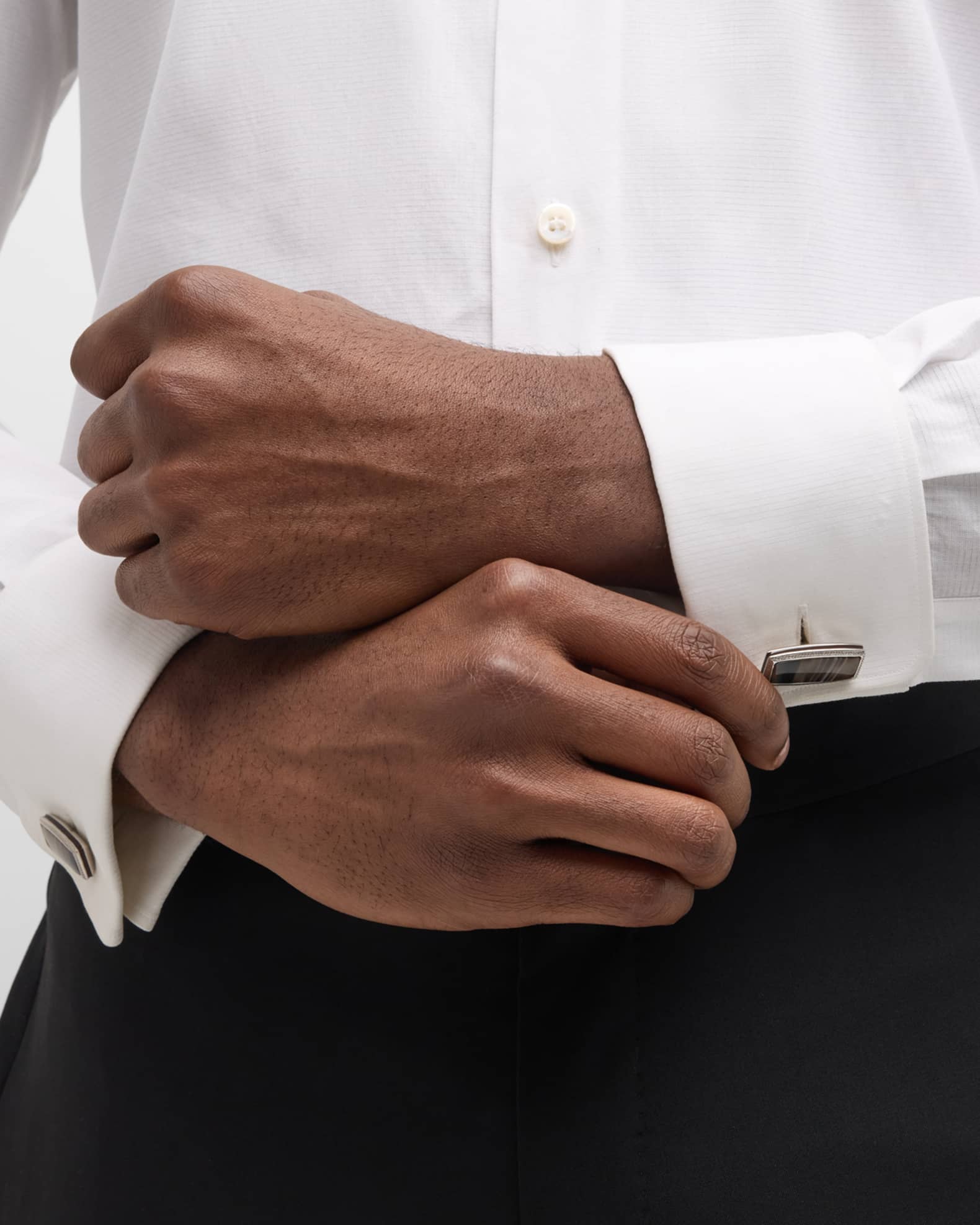 Expensive Cufflinks For Men Scottish Plaid Enamel And Vermeil