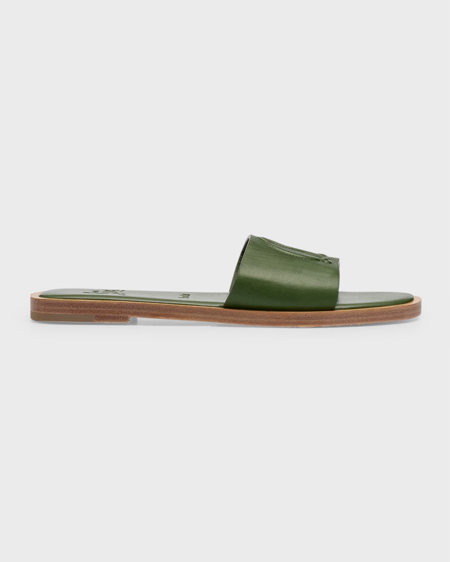 Red bottom clearance flat sandals