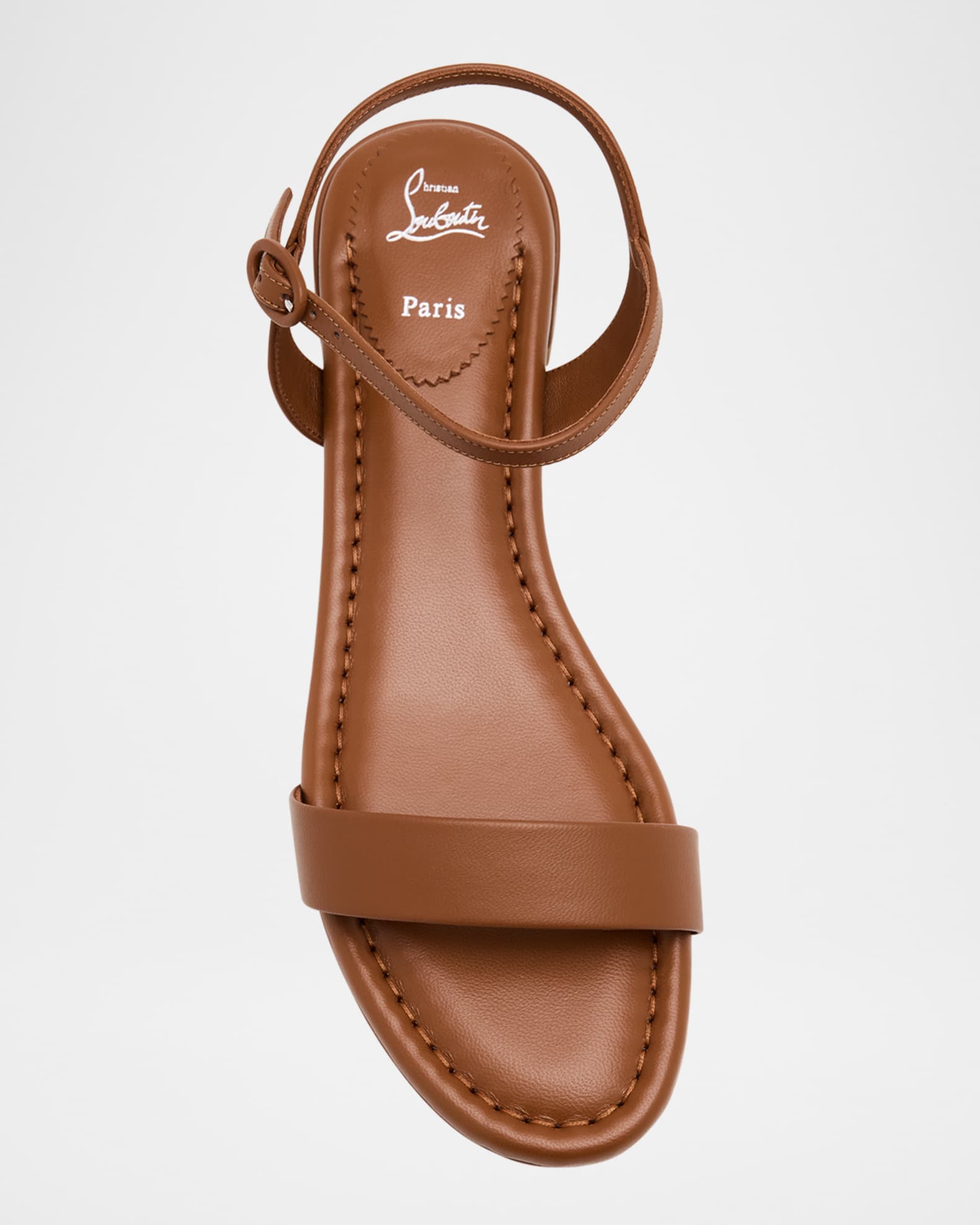 Christian Louboutin Sweet Jane Red Sole Ankle-Strap Sandals