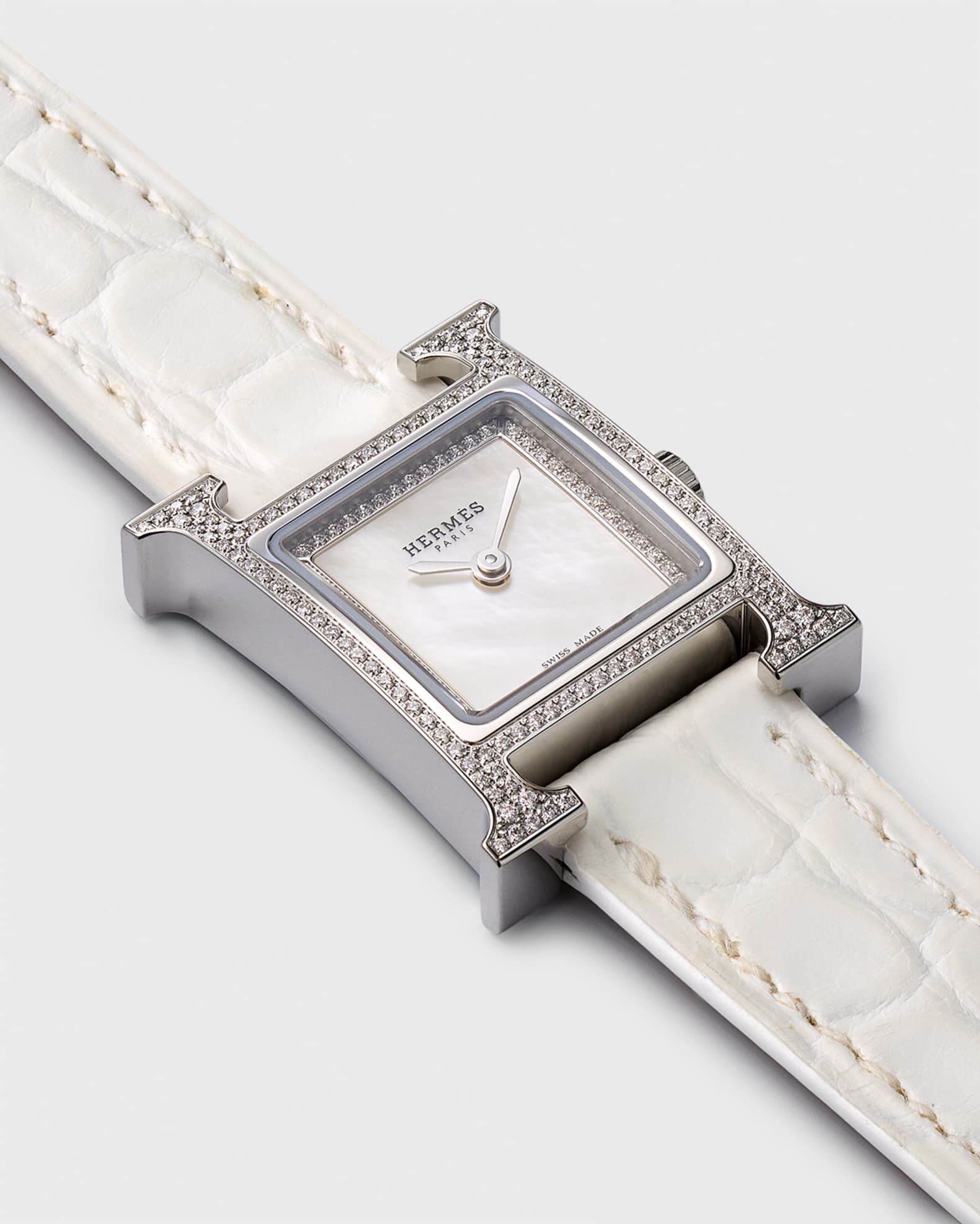 Hermes Heure H Watch, Mini Model, 21 mm | Neiman Marcus