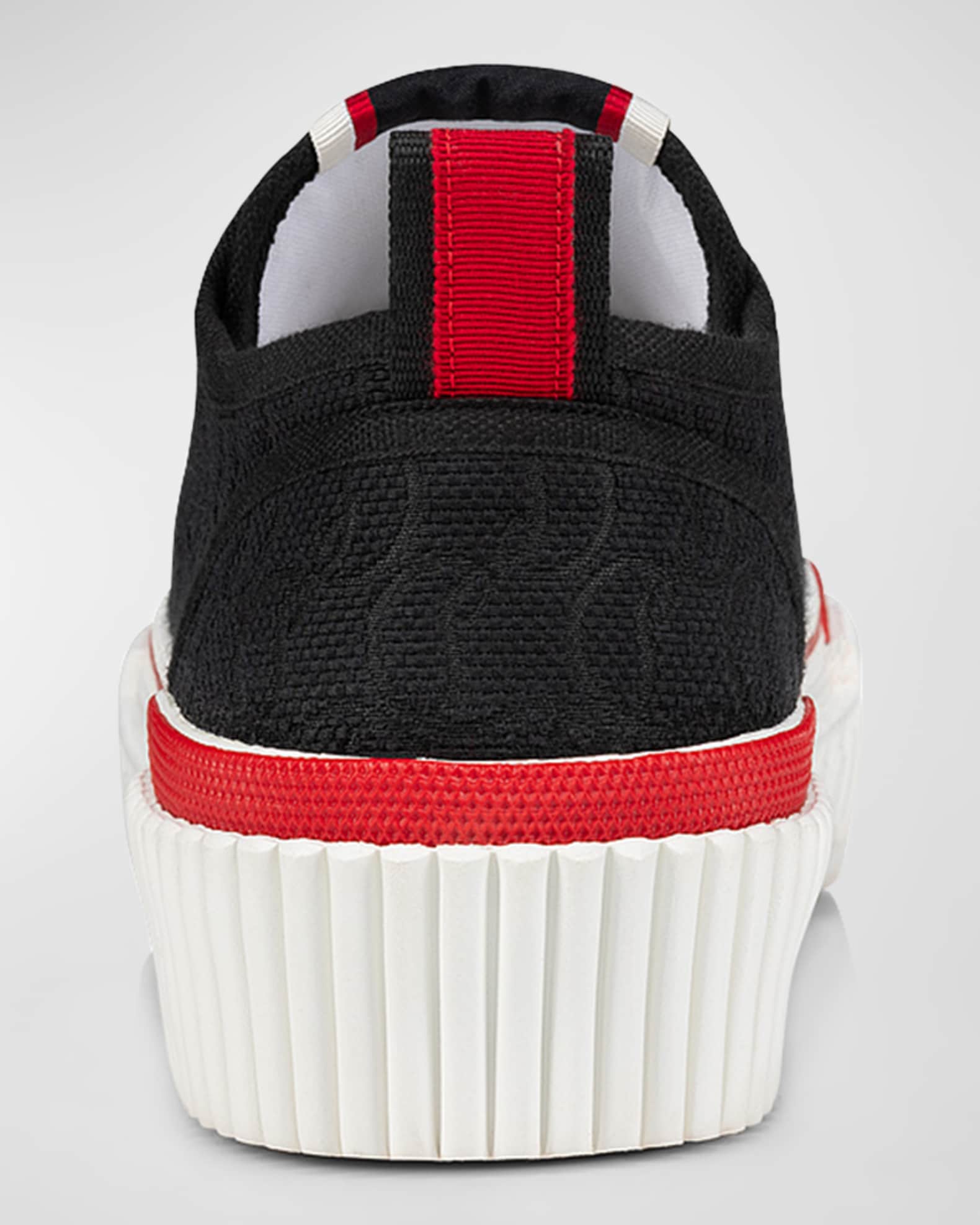 Christian Louboutin Blue amp; Red Pedro Sneakers