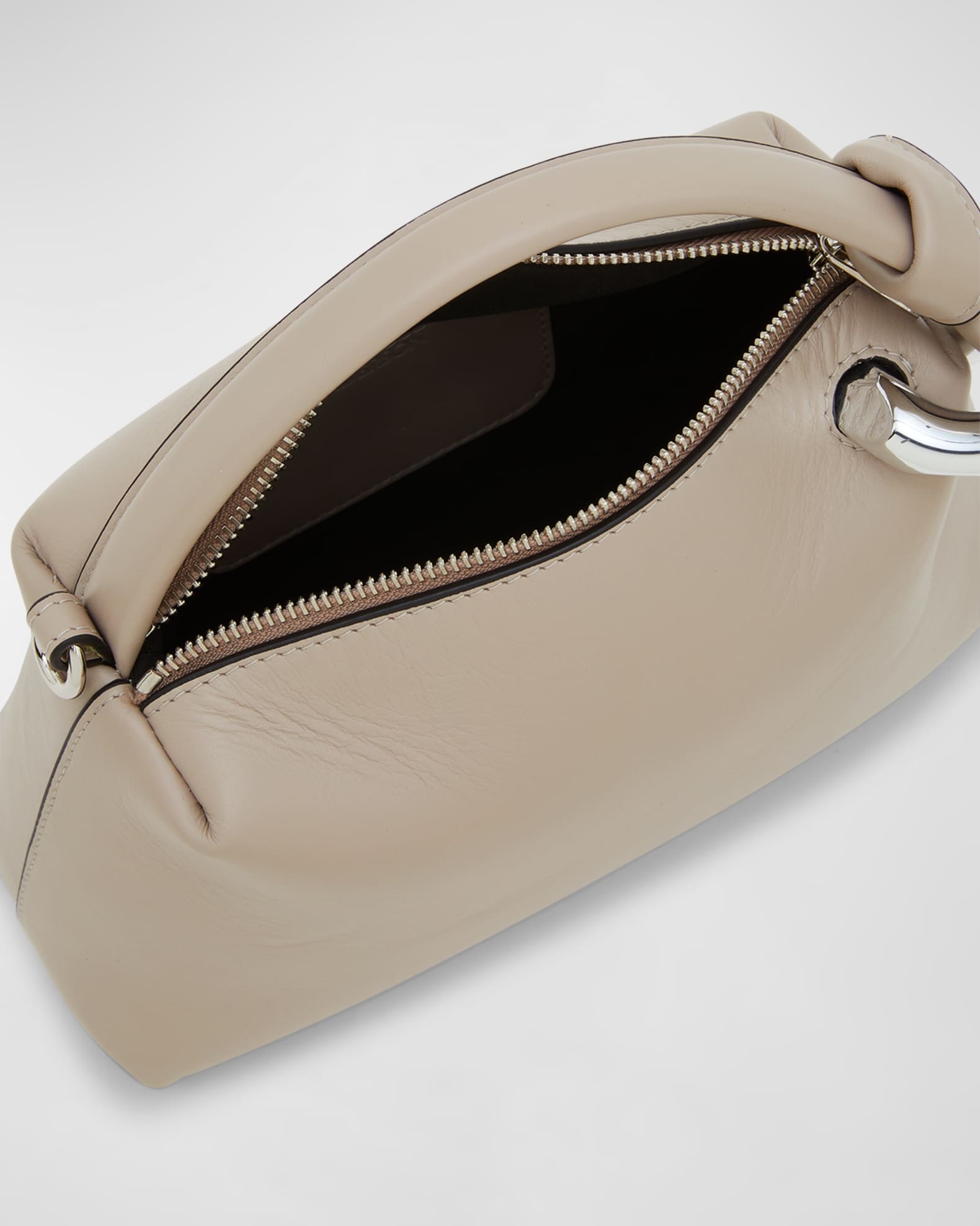 JW Anderson Corner Small Zip Leather Shoulder Bag | Neiman Marcus