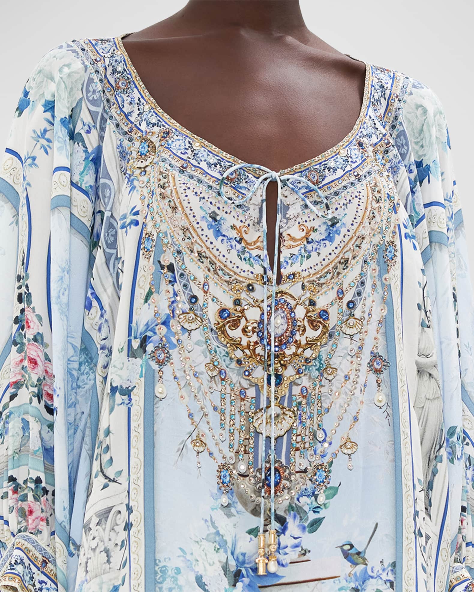 RAGLAN SLEEVE BLOUSE WITH CUFF BASILICA BEEUTY main image 1