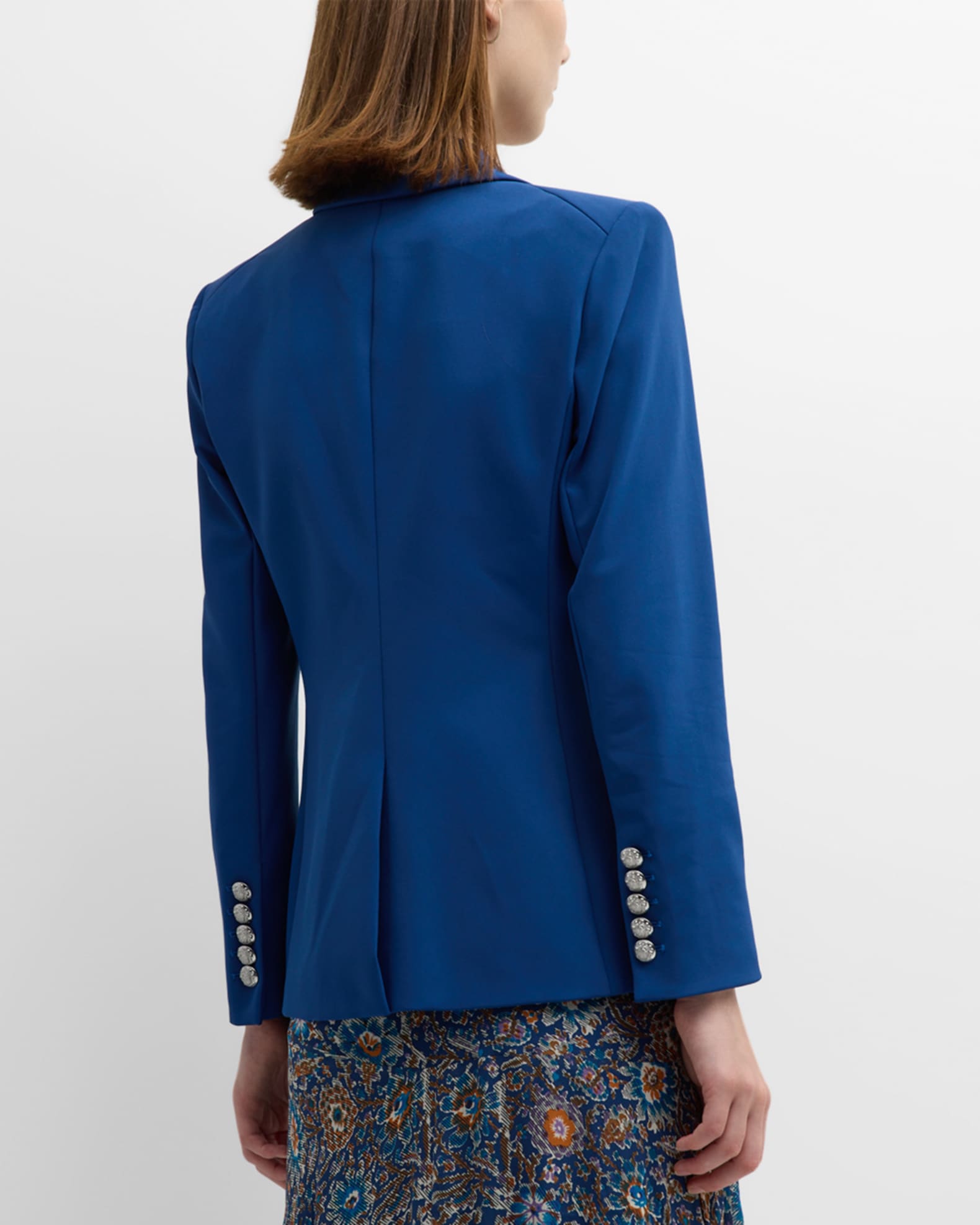 Veronica Beard Miller Dickey Jacket in Heathered Sand