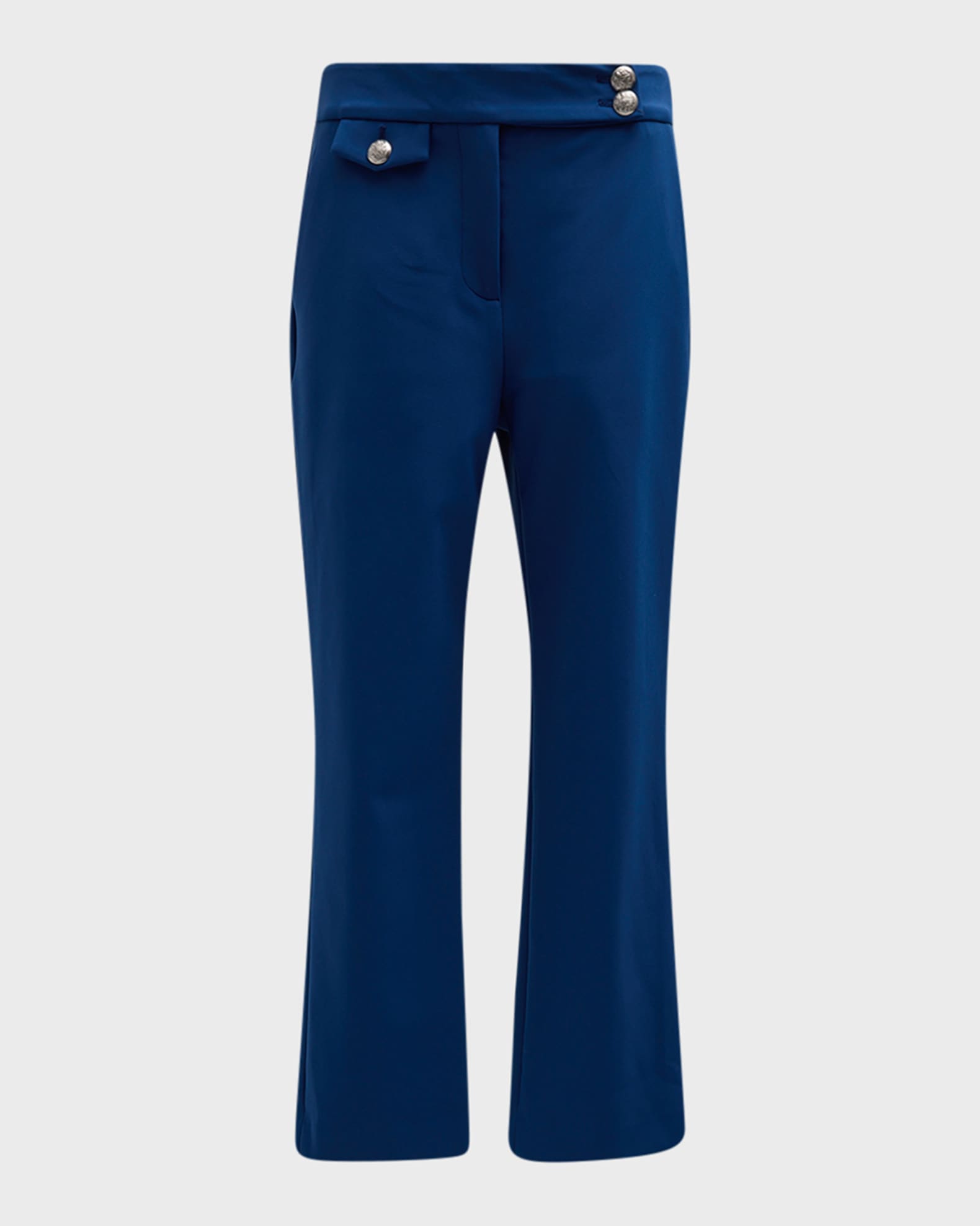 Veronica Beard Renzo Straight Cropped Pants