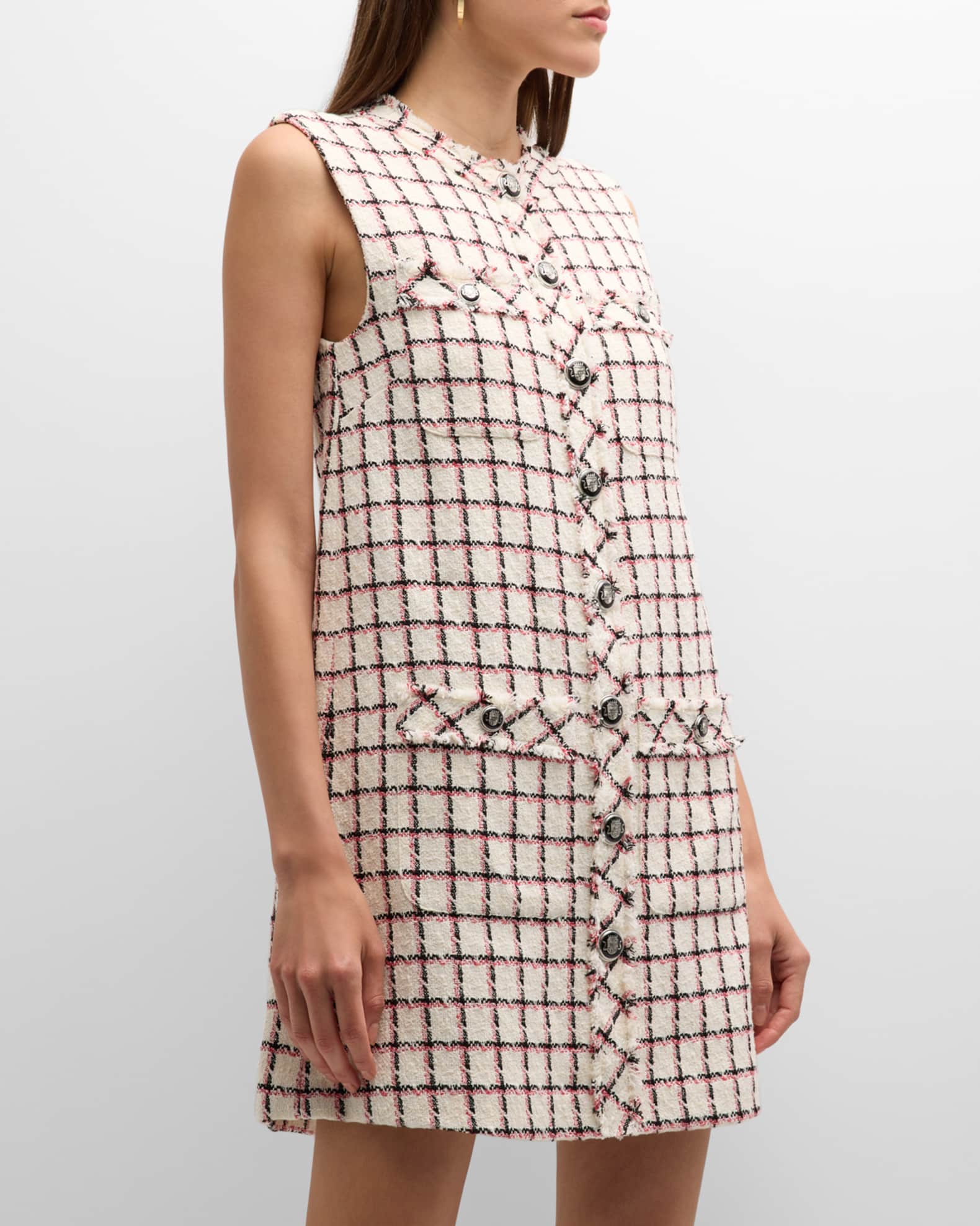 Veronica Tweed Mini Dress