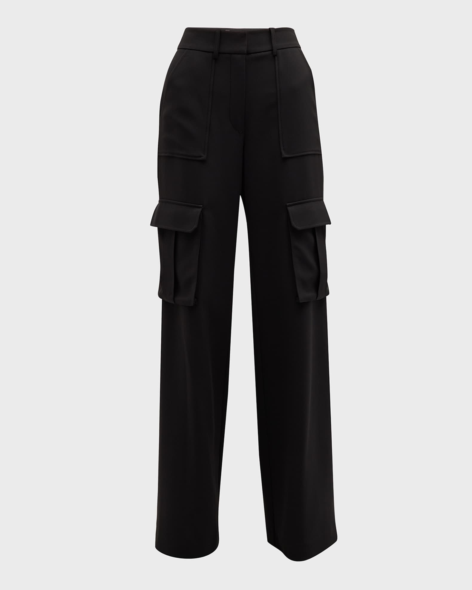Saul Crepe Cargo Pants 0