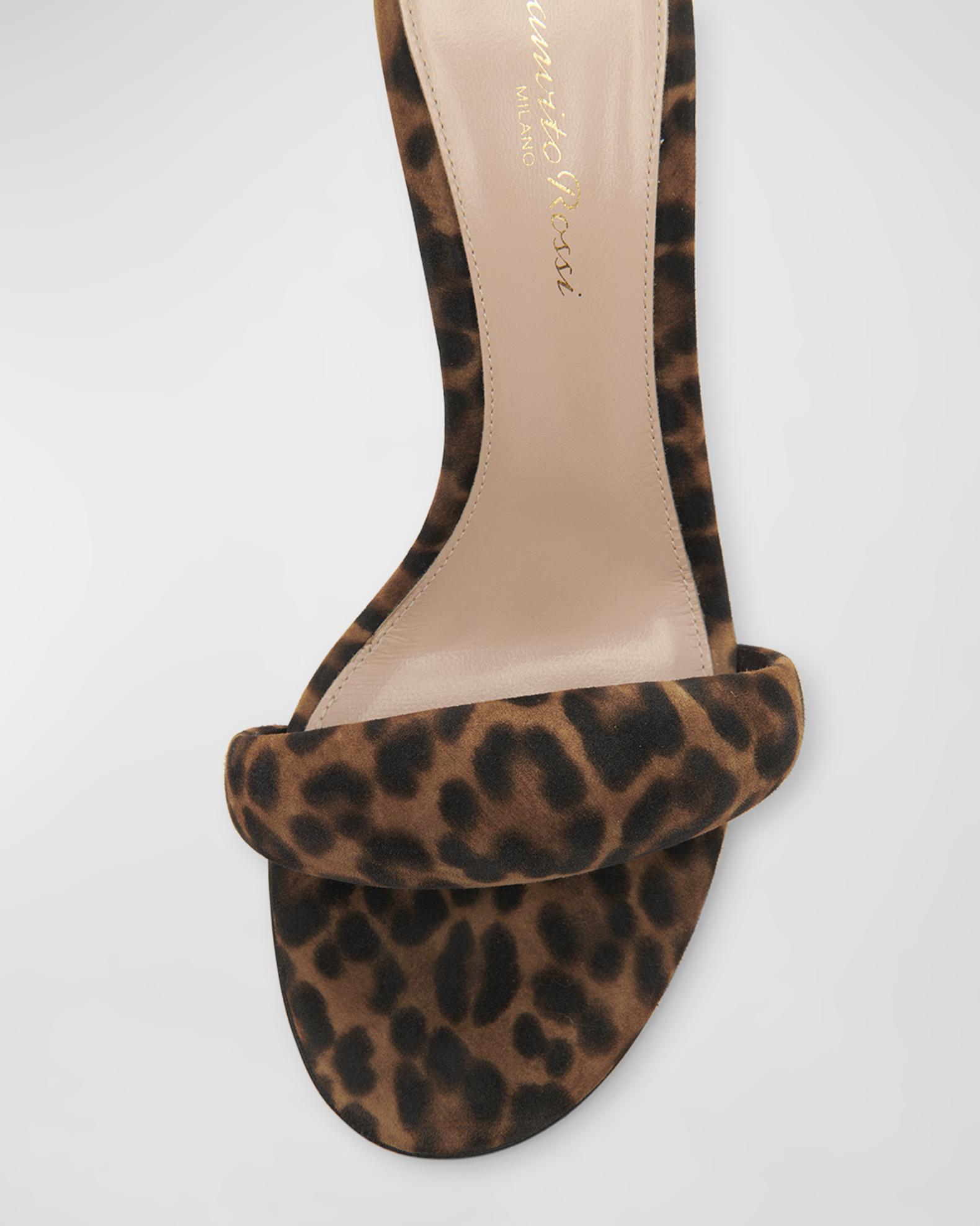 Gianvito Rossi Marea Mules in Rose Gold/Bronze/Cabernet main image 1