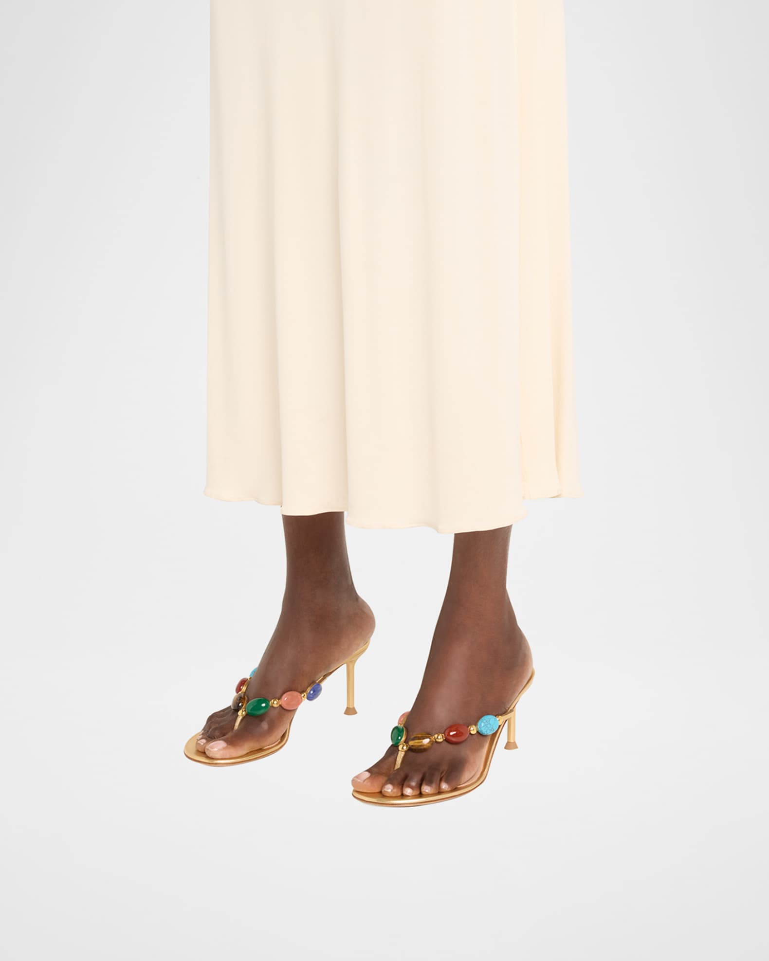 Gianvito Rossi Shanti Thong 70 Sandals | Neiman Marcus