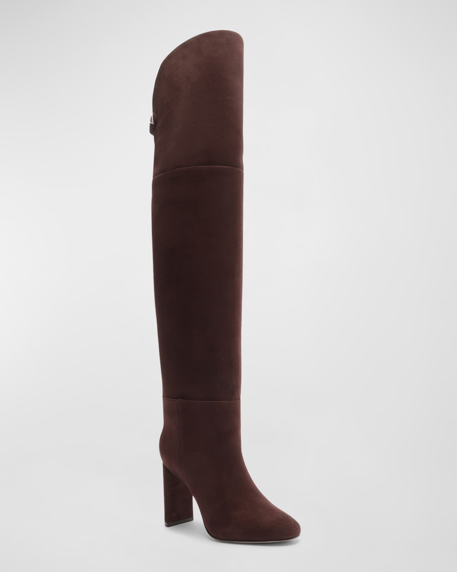 Austine Suede Over-The-Knee Boots