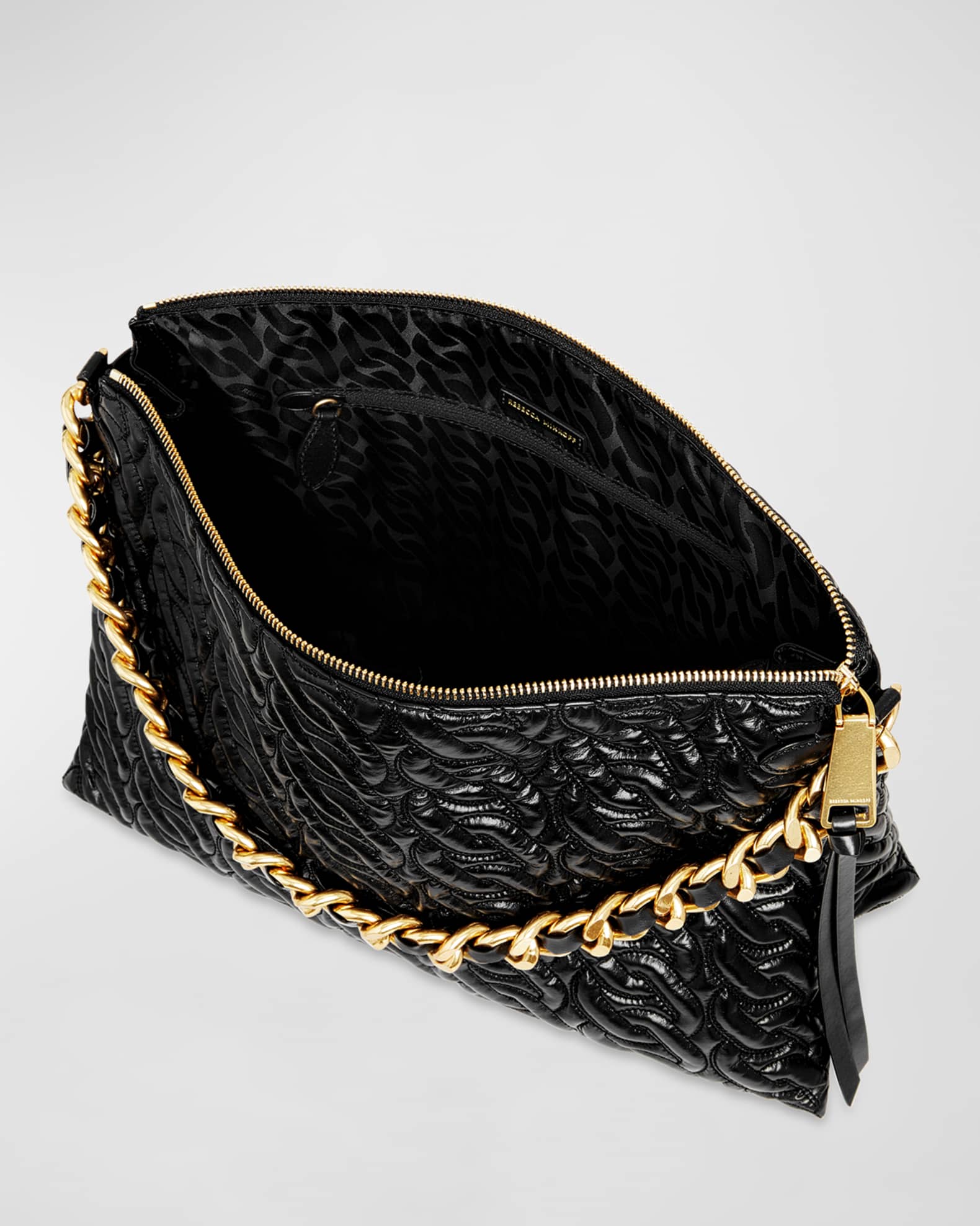 Rebecca Minkoff Edie Quilted Leather Chain Shoulder Bag Neiman Marcus