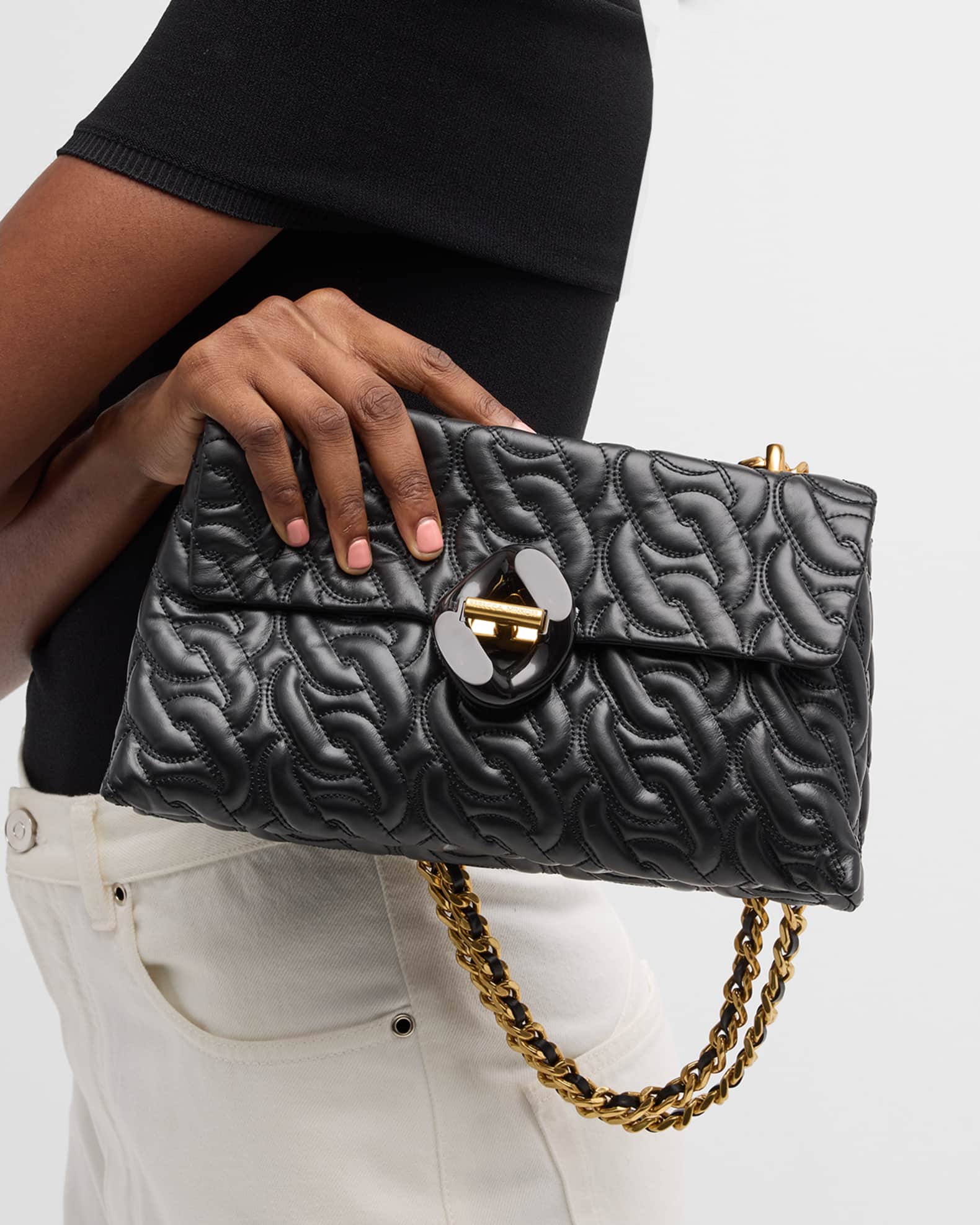 Rebecca minkoff chain crossbody discount