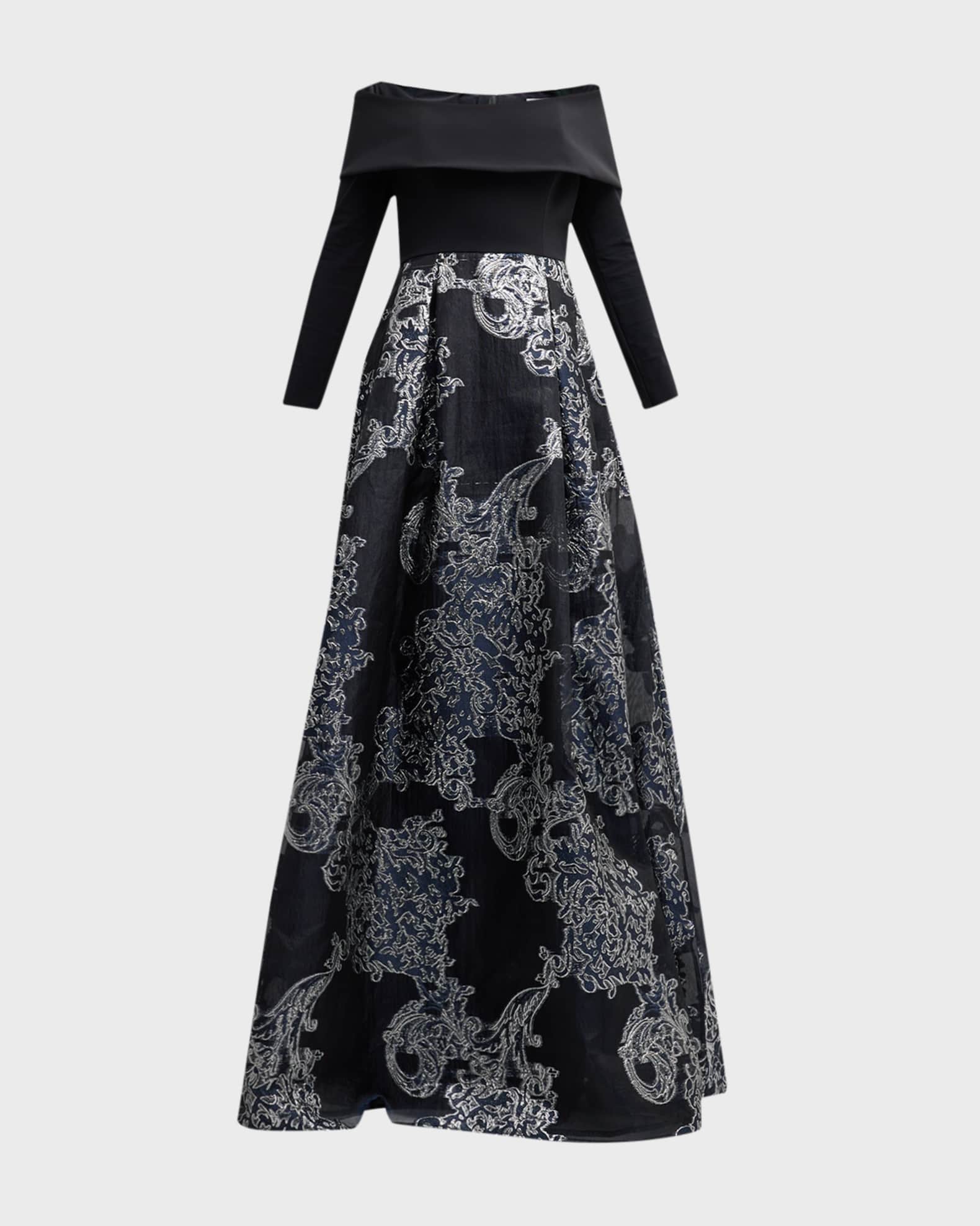 Neiman marcus teri jon on sale dresses
