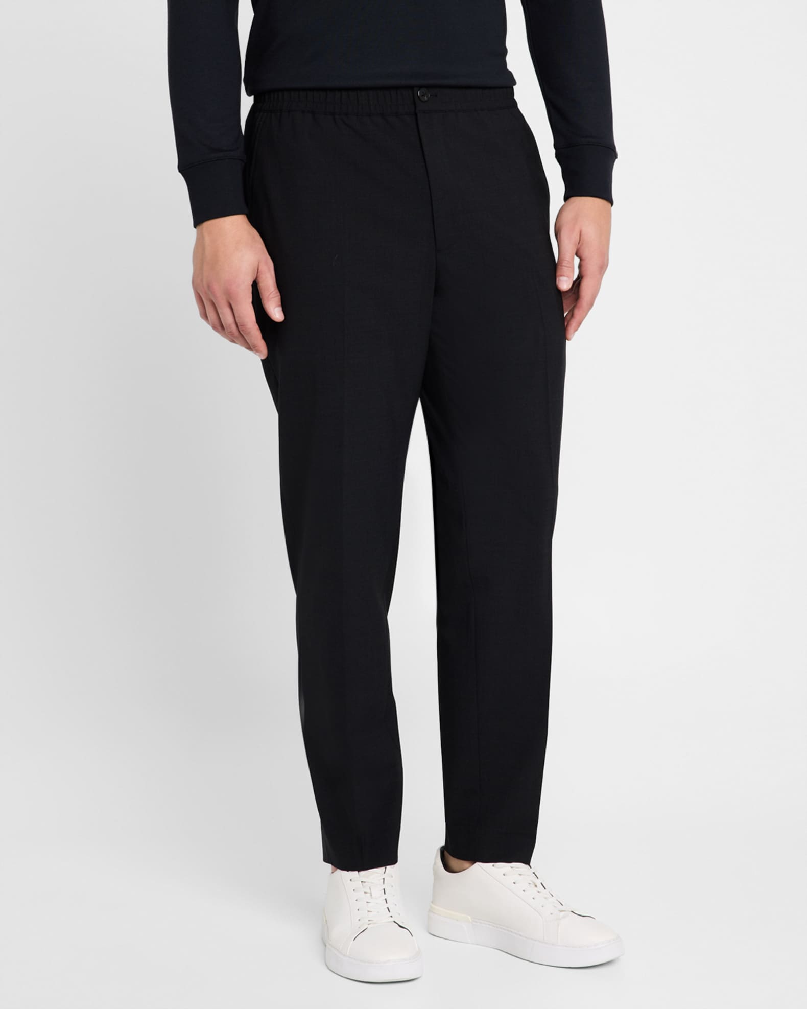 Theory Men s Mayer Stretch Wool Pants Neiman Marcus