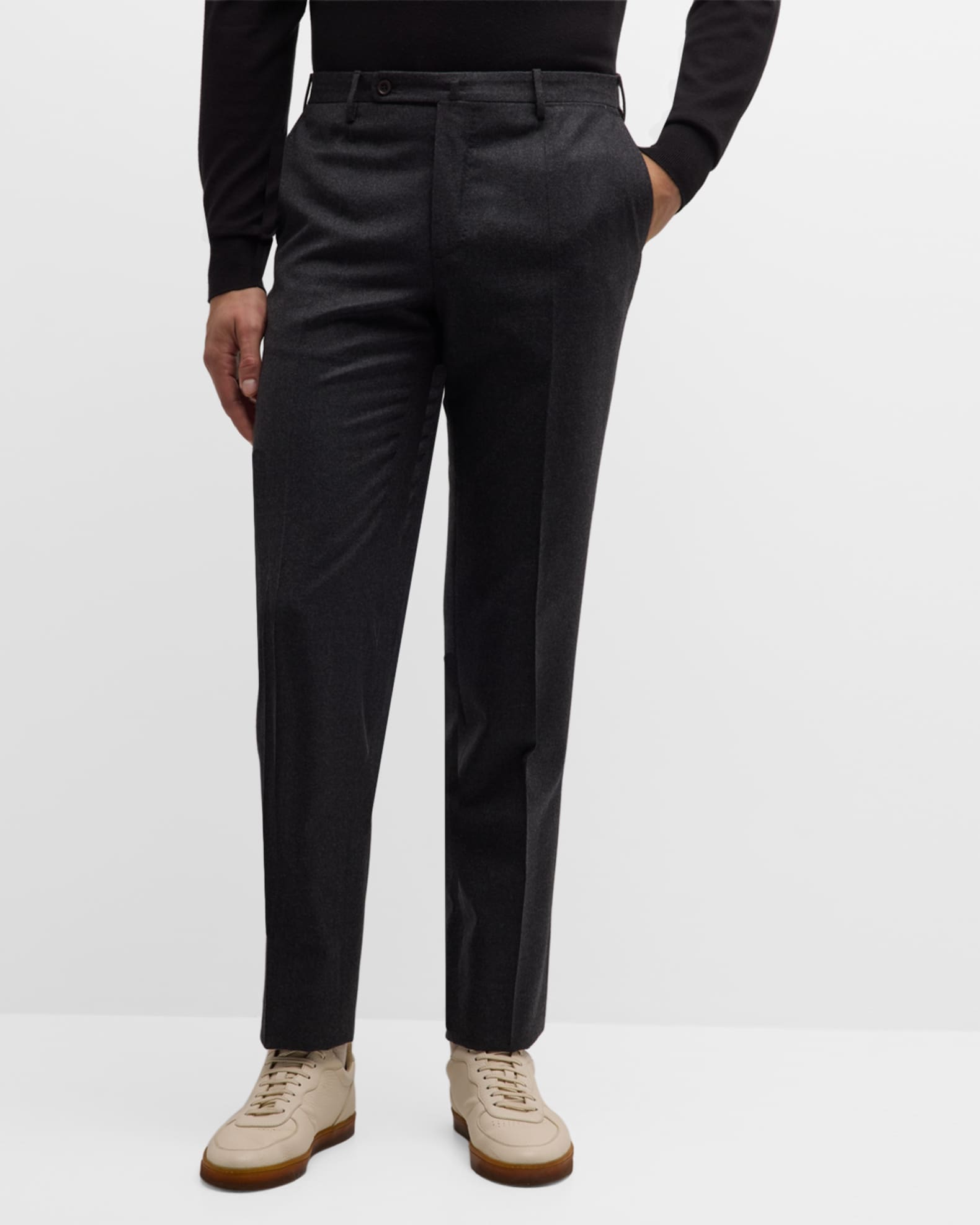 Men's Super 100s Wool Dress Pants