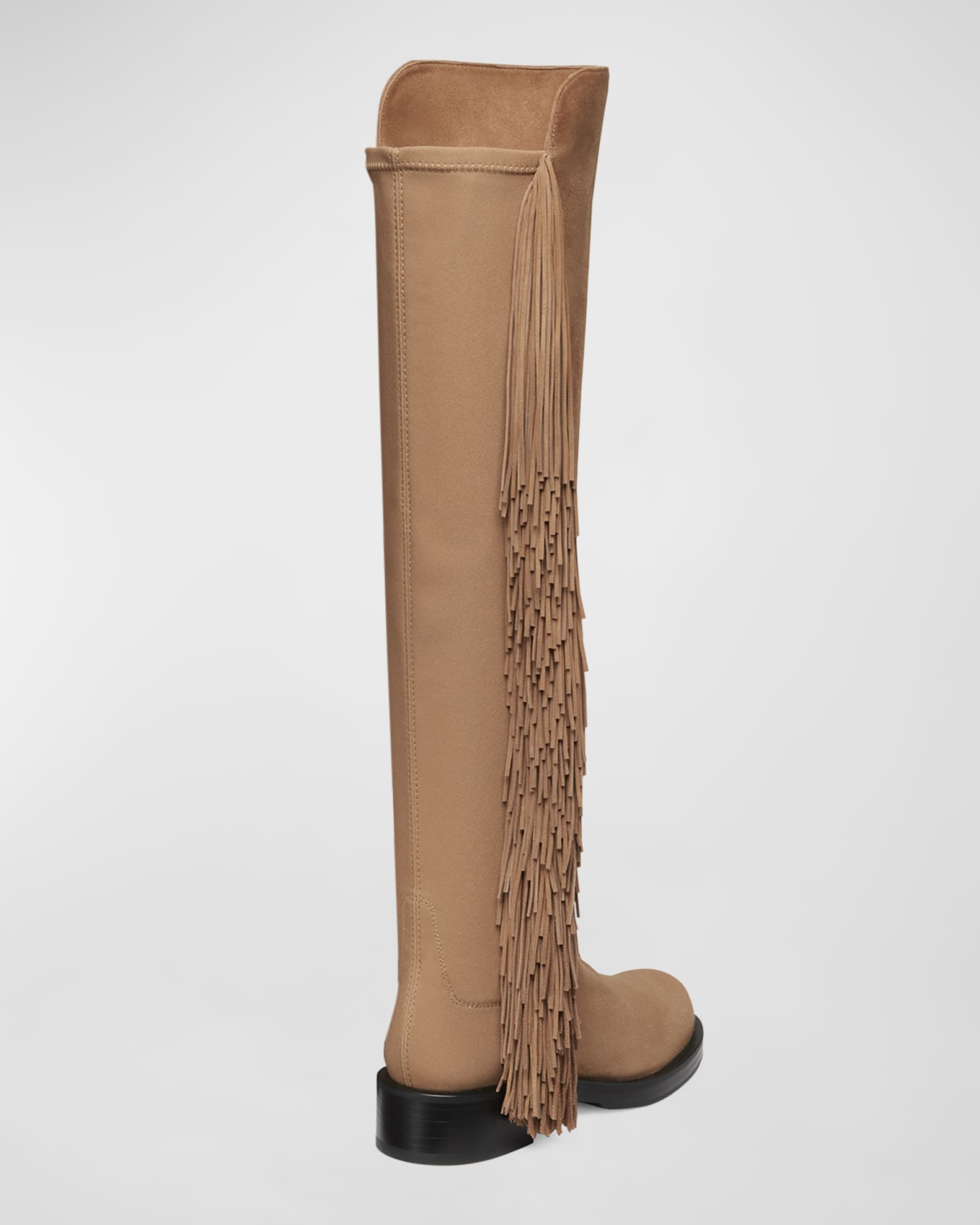 Fringe over the knee boots outlet