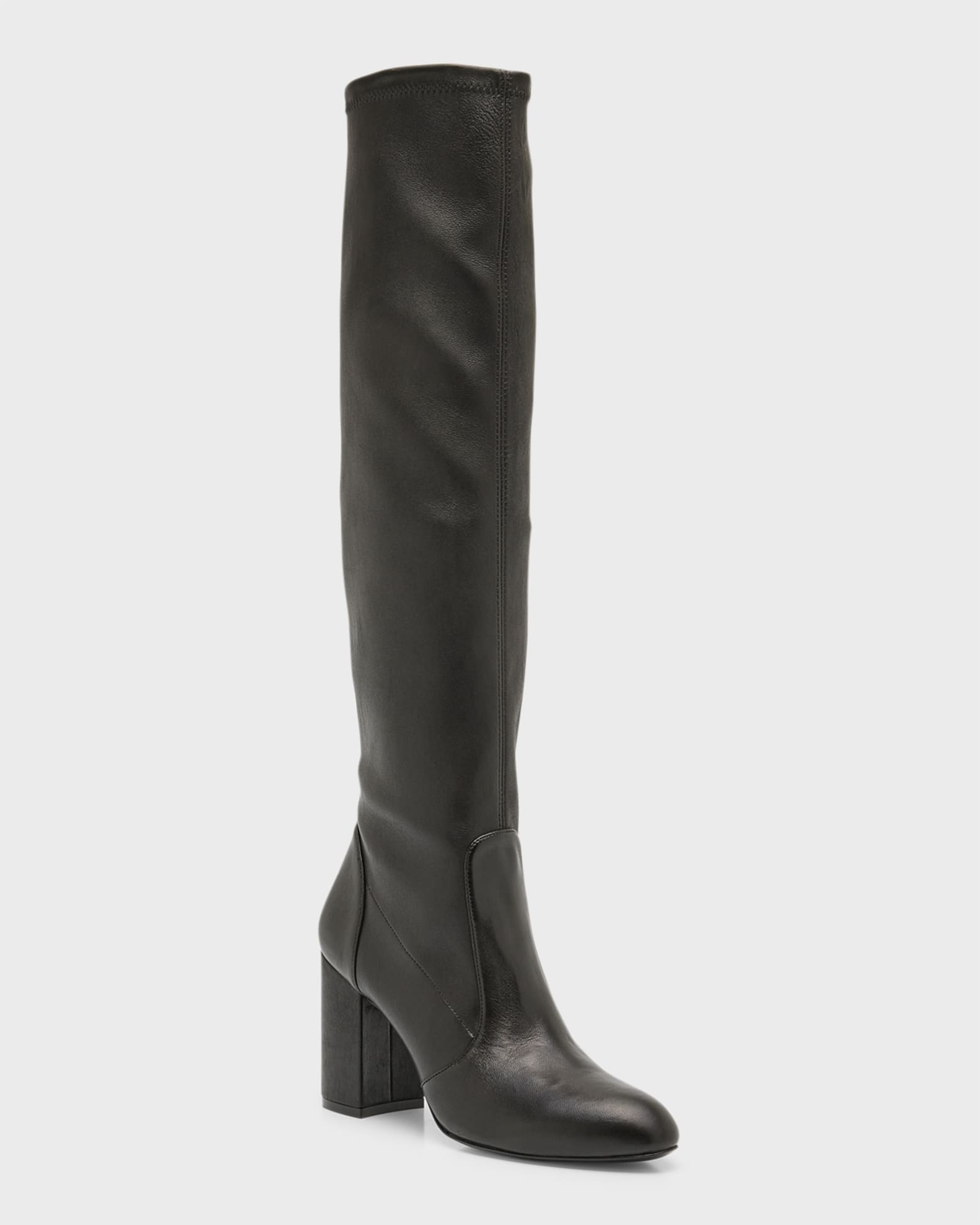 Yuliana Leather Knee Boots | Neiman Marcus
