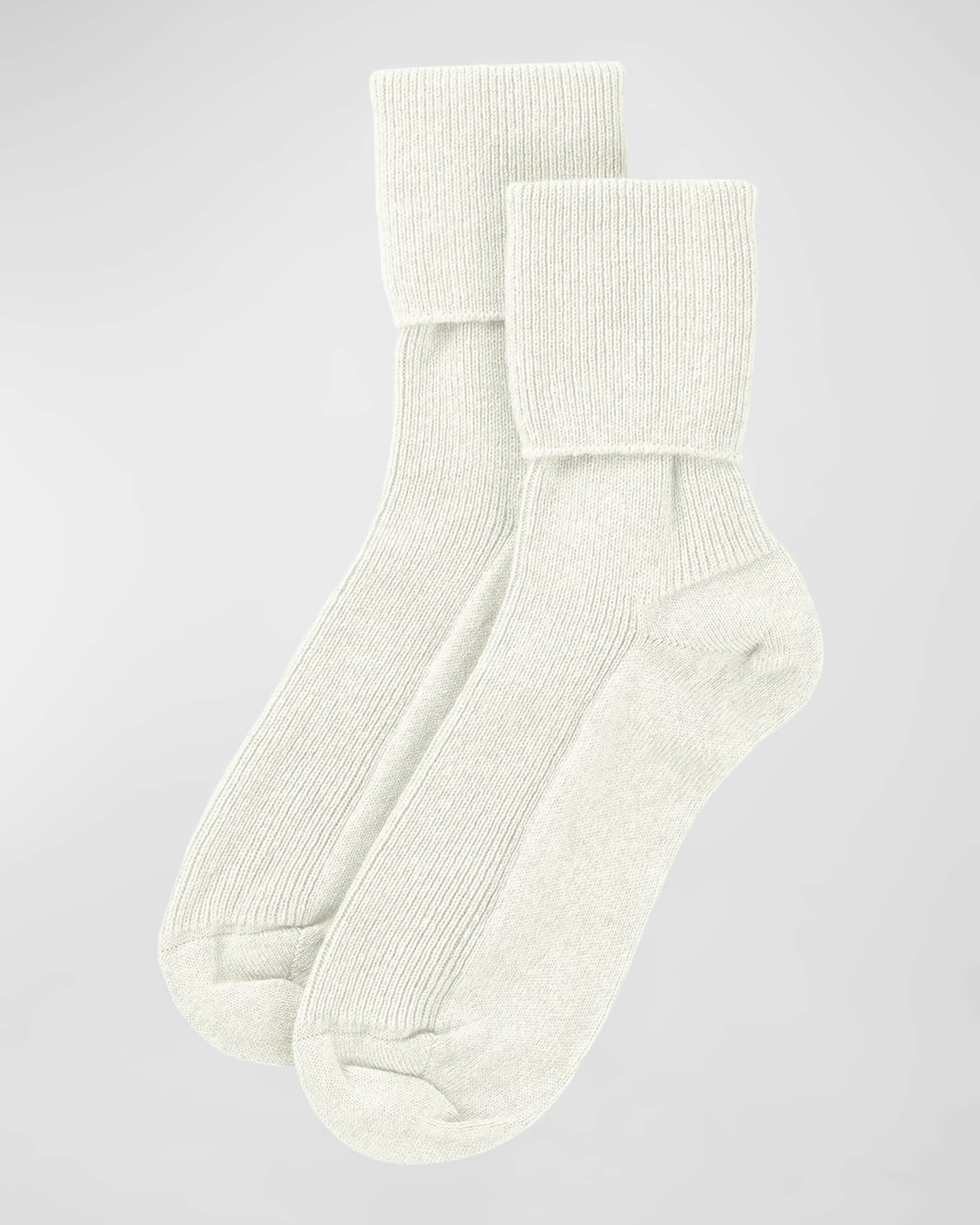 Neiman marcus store cashmere socks