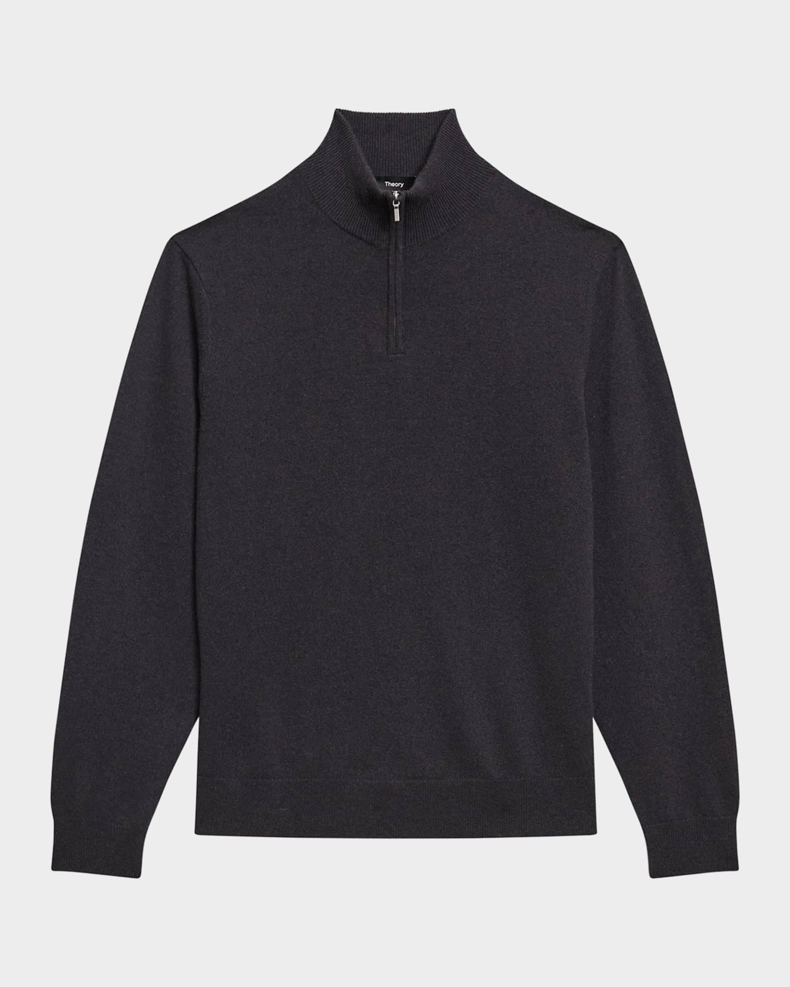 Men's Hilles Quarterzip in Cashmere 0