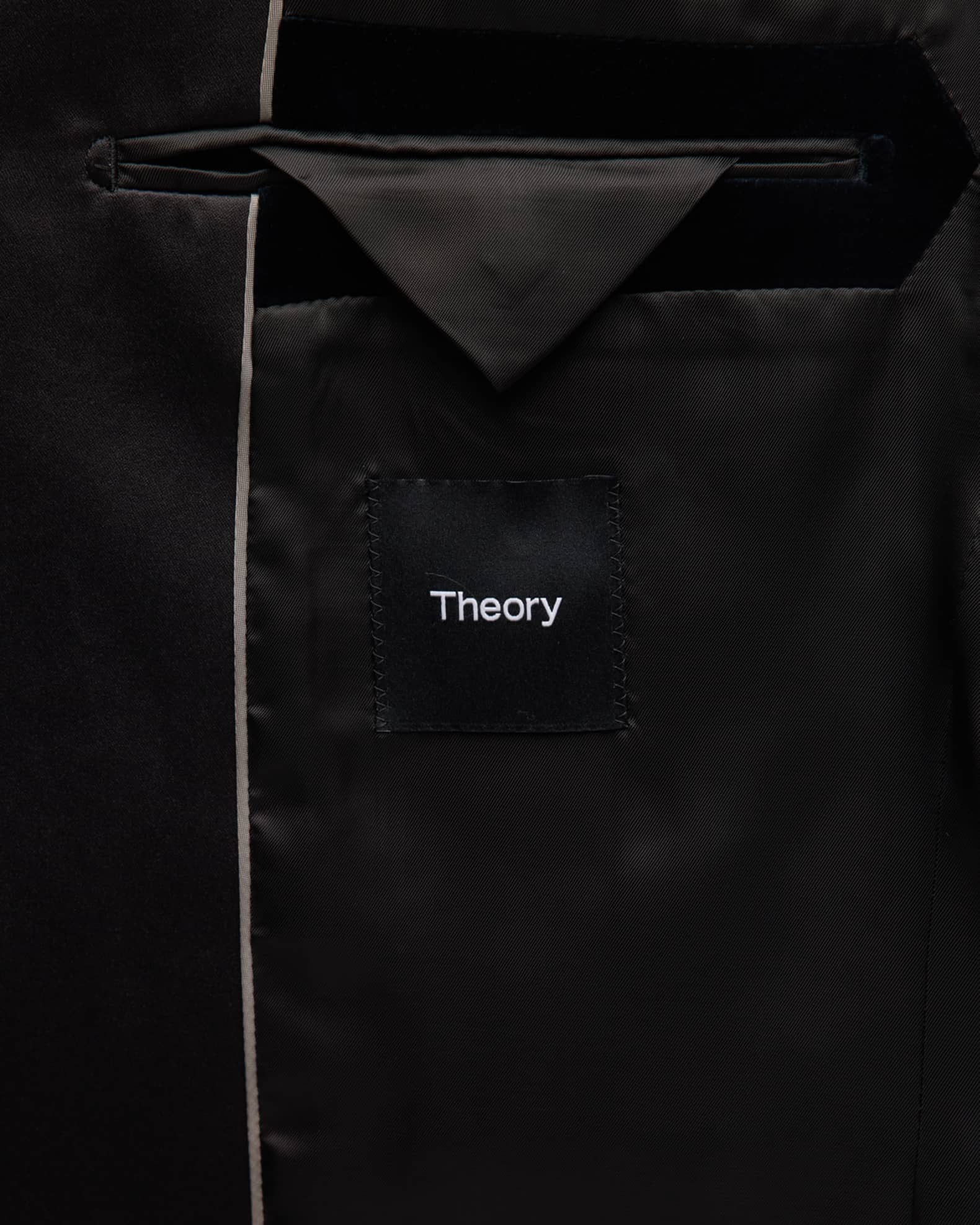 Theory Men s Chambers Tux in Plush Velvet Neiman Marcus