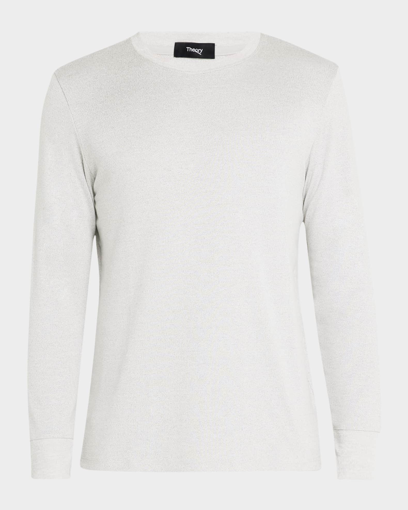 Men's Essential Tee Long Sleeve in Anemone Milano 0
