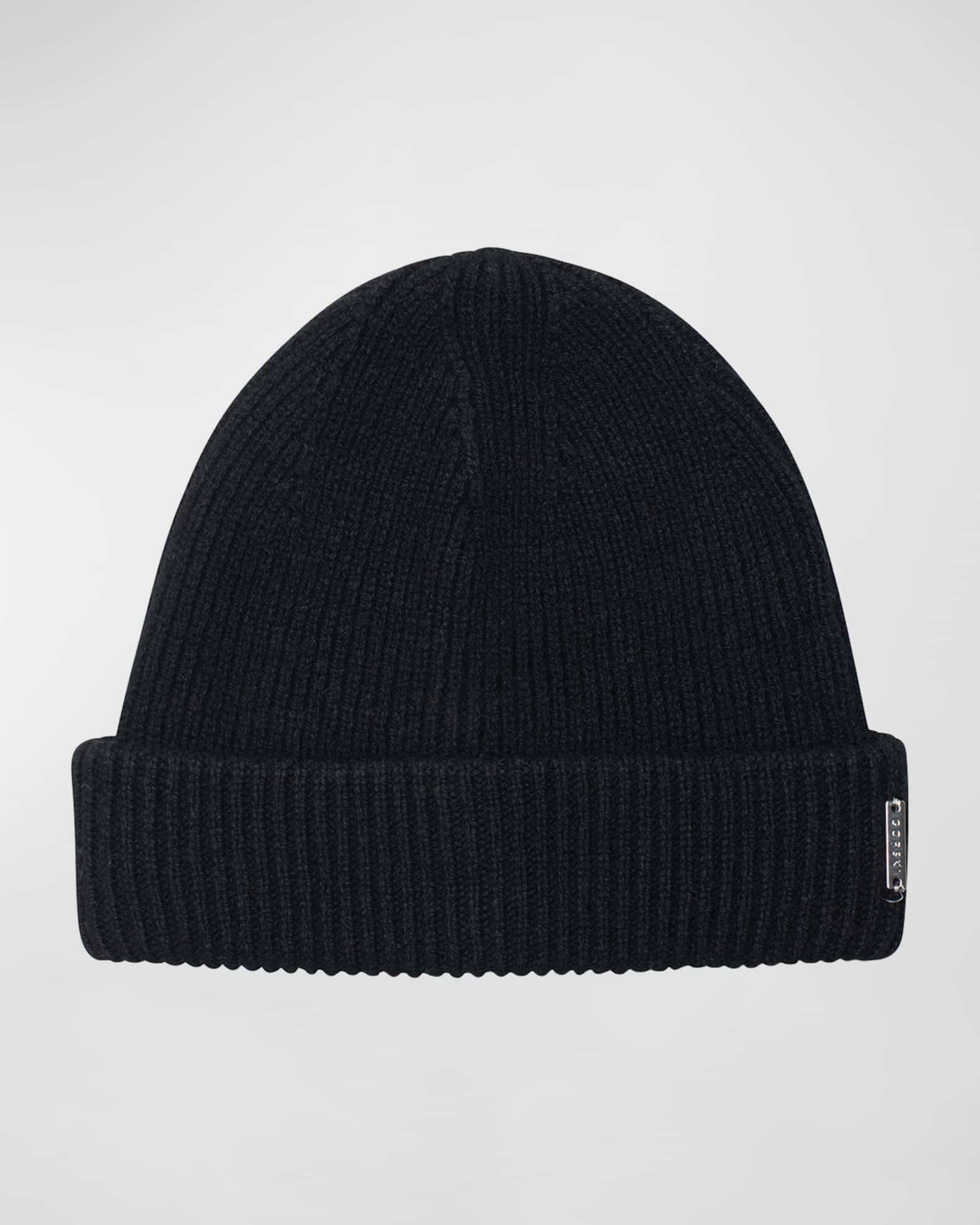 Gorski Wool Rib-Knit Beanie