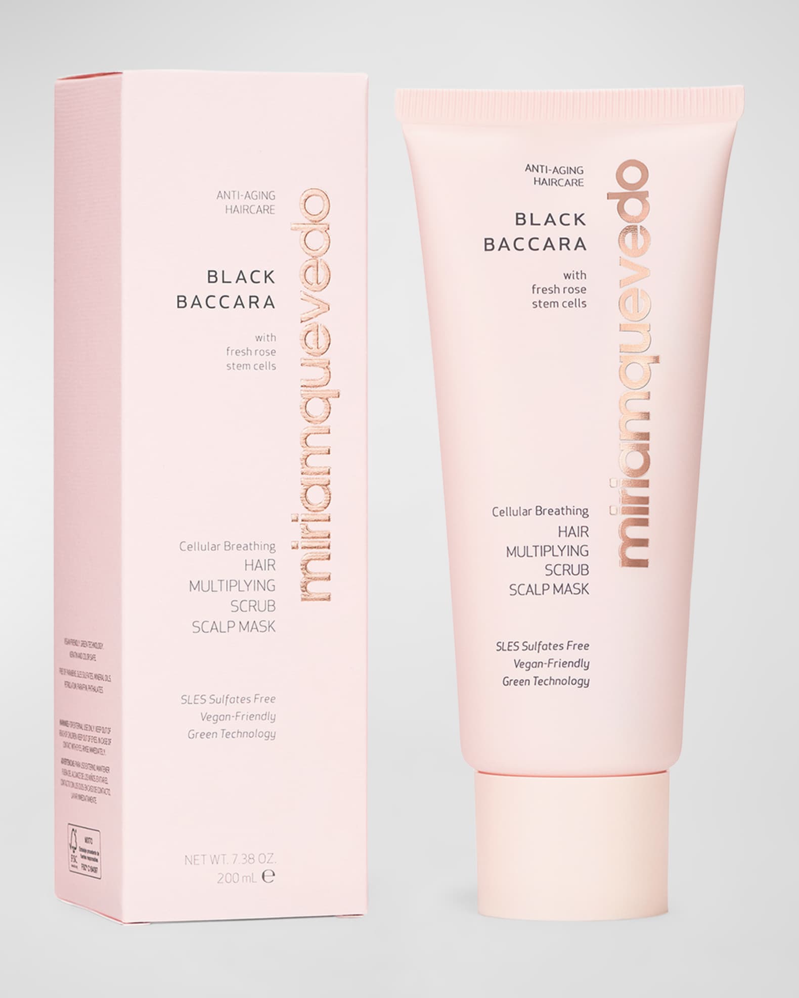 Black Baccara Cellular Breathing Hair Multiplying Scrub Scalp Mask, 6.8 oz./200mL 1